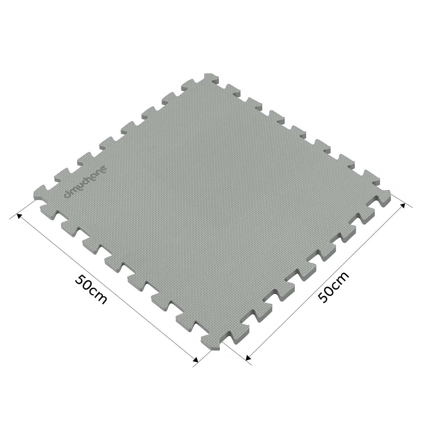 Puzzle mat for children, foam rubber, 50 x 50 cm, 8 pcs