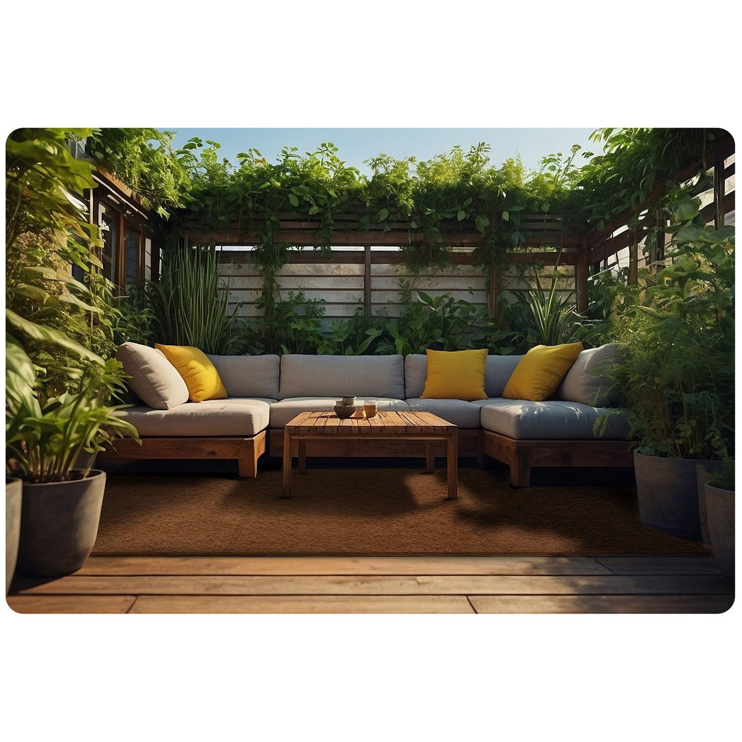 Puzzle mat in Foam 180 x 120 cm Massido 6 pcs