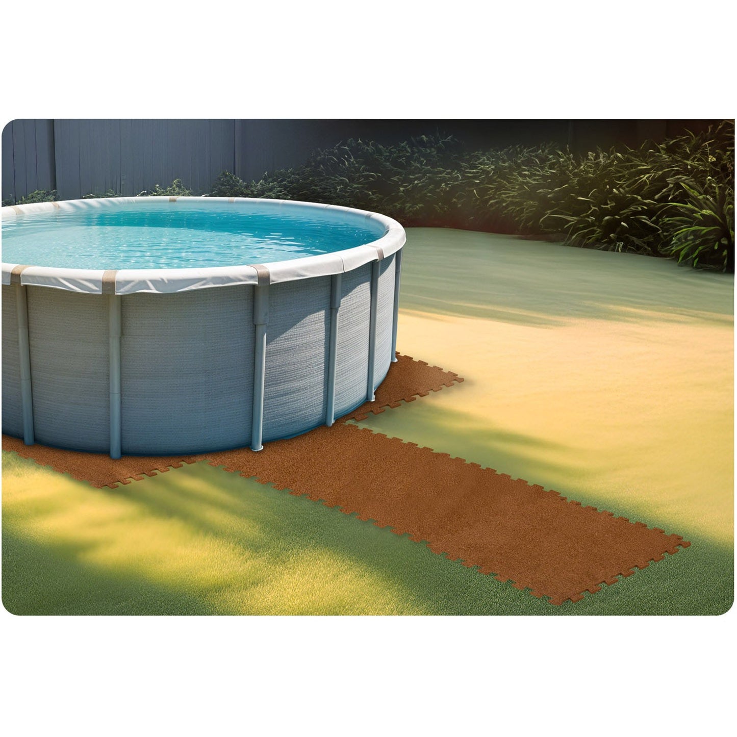 Puzzle mat in Foam 180 x 120 cm Massido 6 pcs