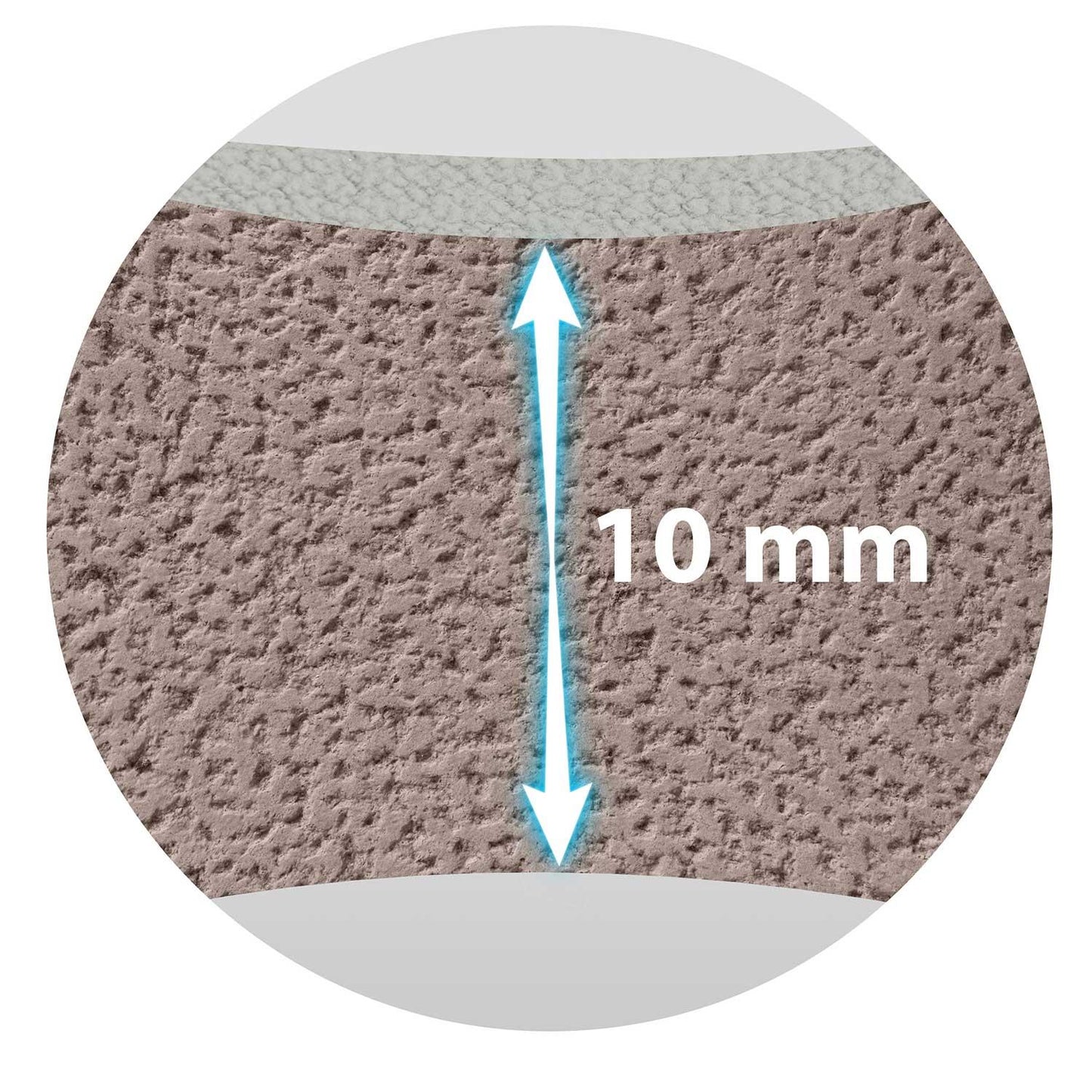 Puzzle mat in foam 180 x 120 cm Massido, 6 parts