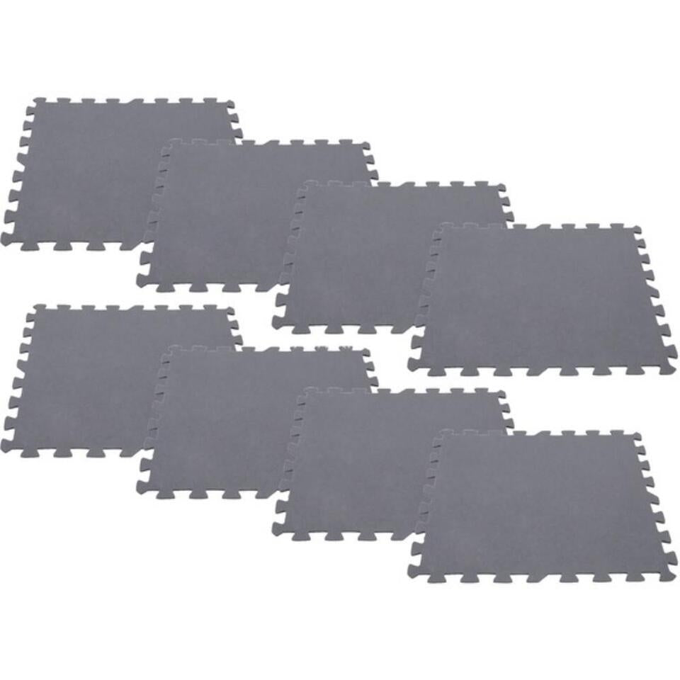 Puzzles foam mat 50x50cm 8 pieces under the pool INTEX 29084