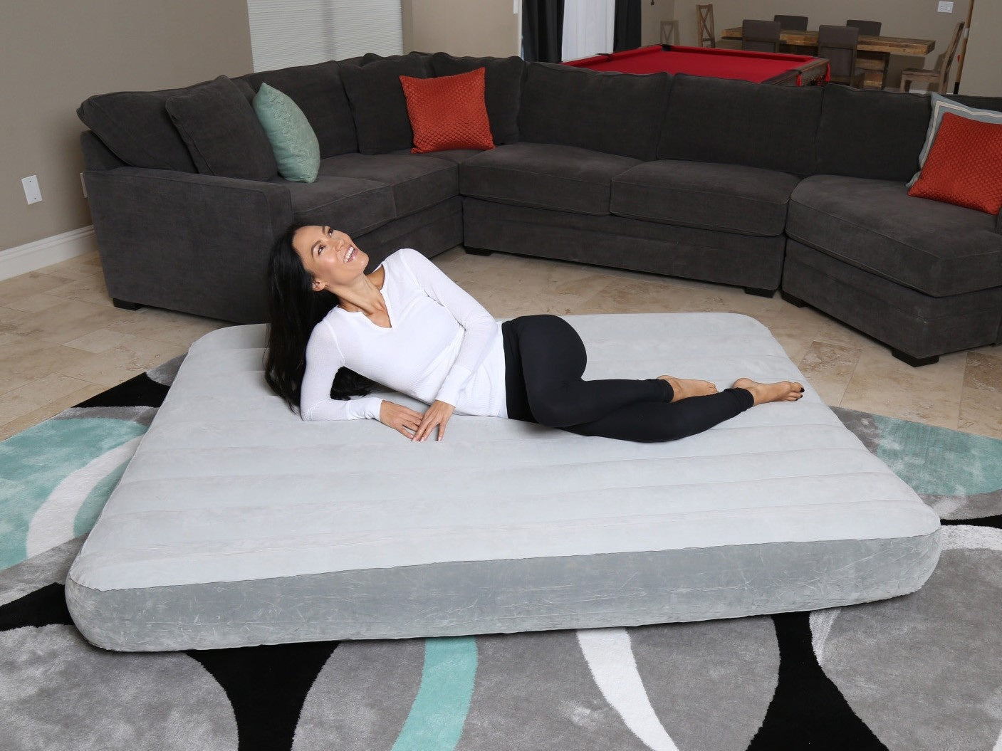 Queen velvet mattress 203 x 152 x 25 cm Bestway 67541
