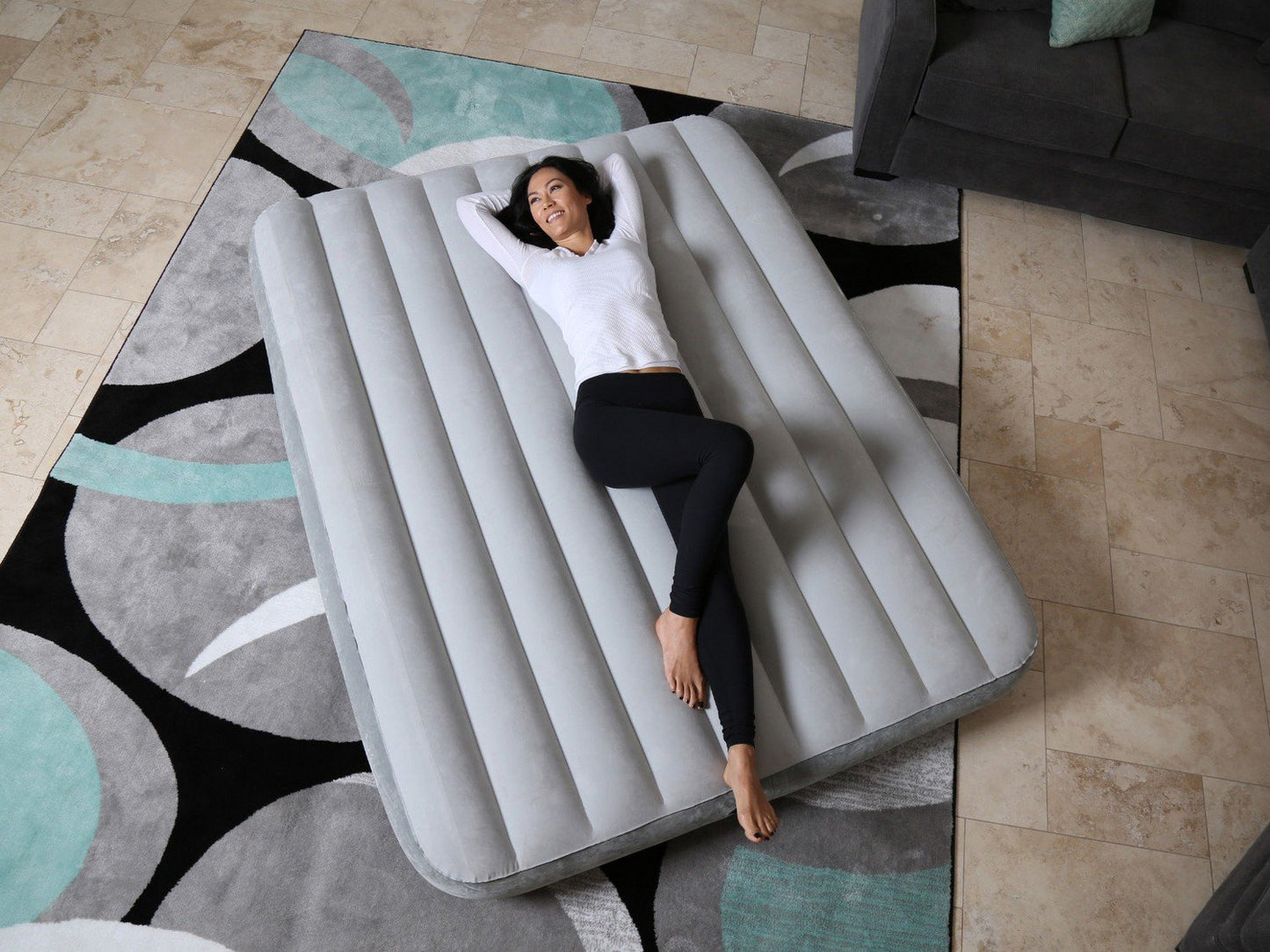 Queen velvet mattress 203 x 152 x 25 cm Bestway 67541