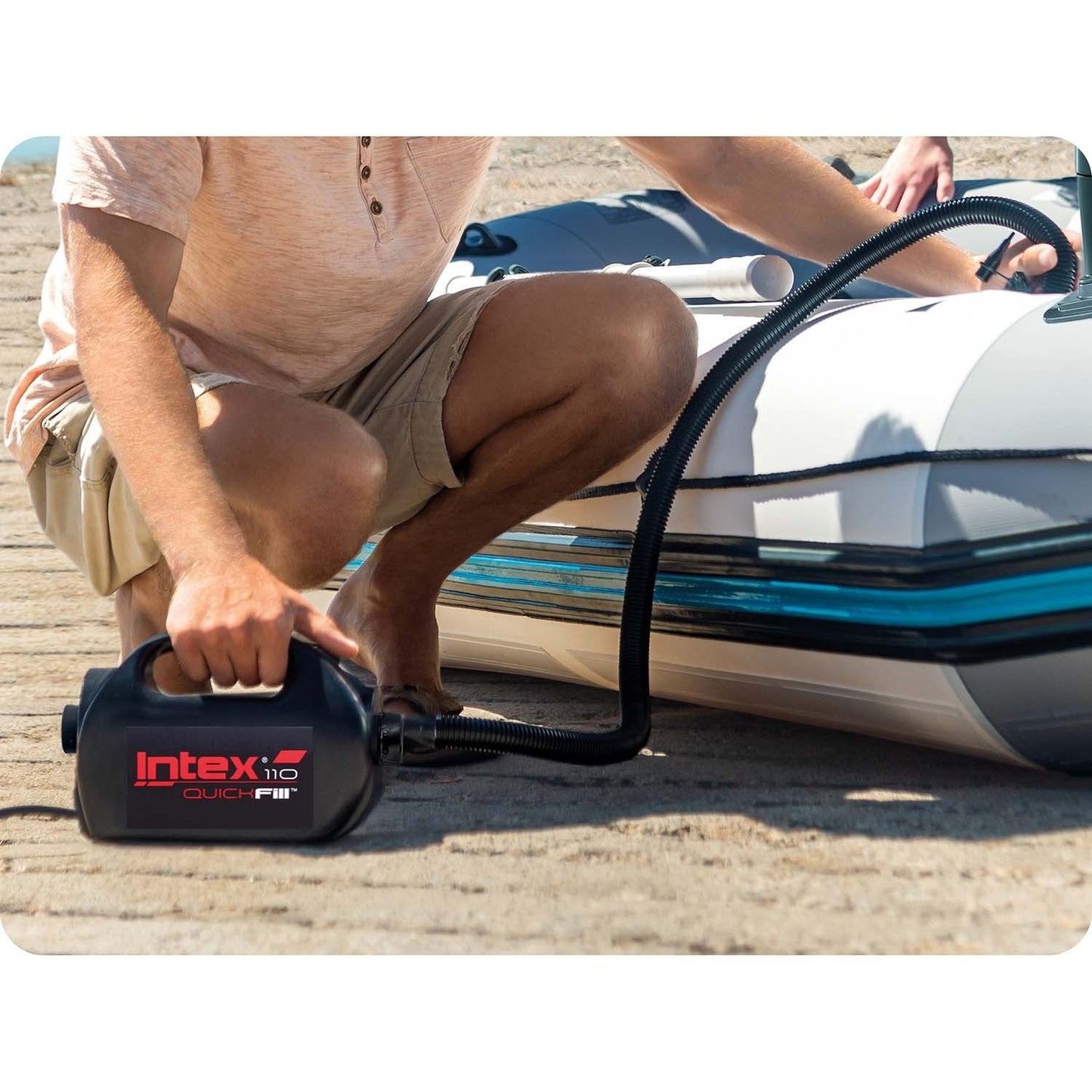 Quick-Fill electric pump 220-240V INTEX 68609