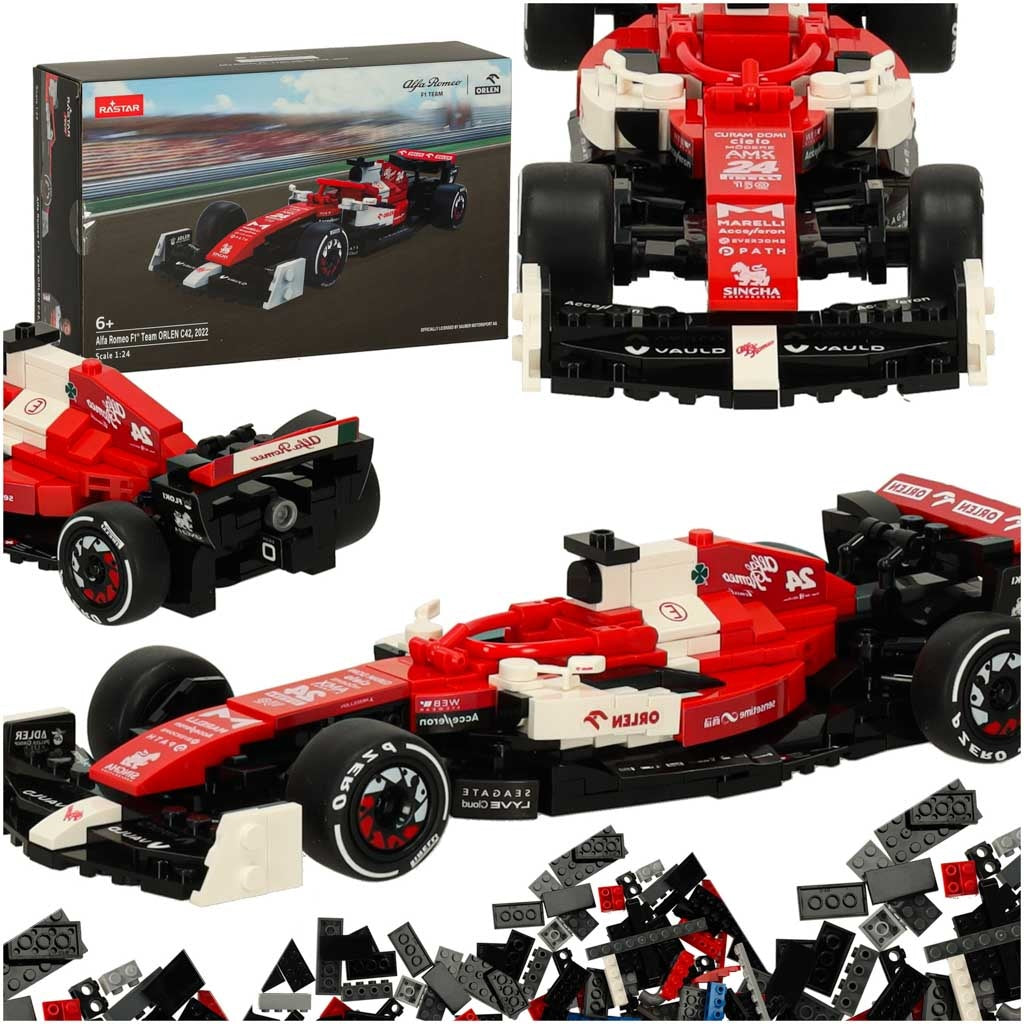 RC car 1:24 Alfa Romeo F1 C42 blocks