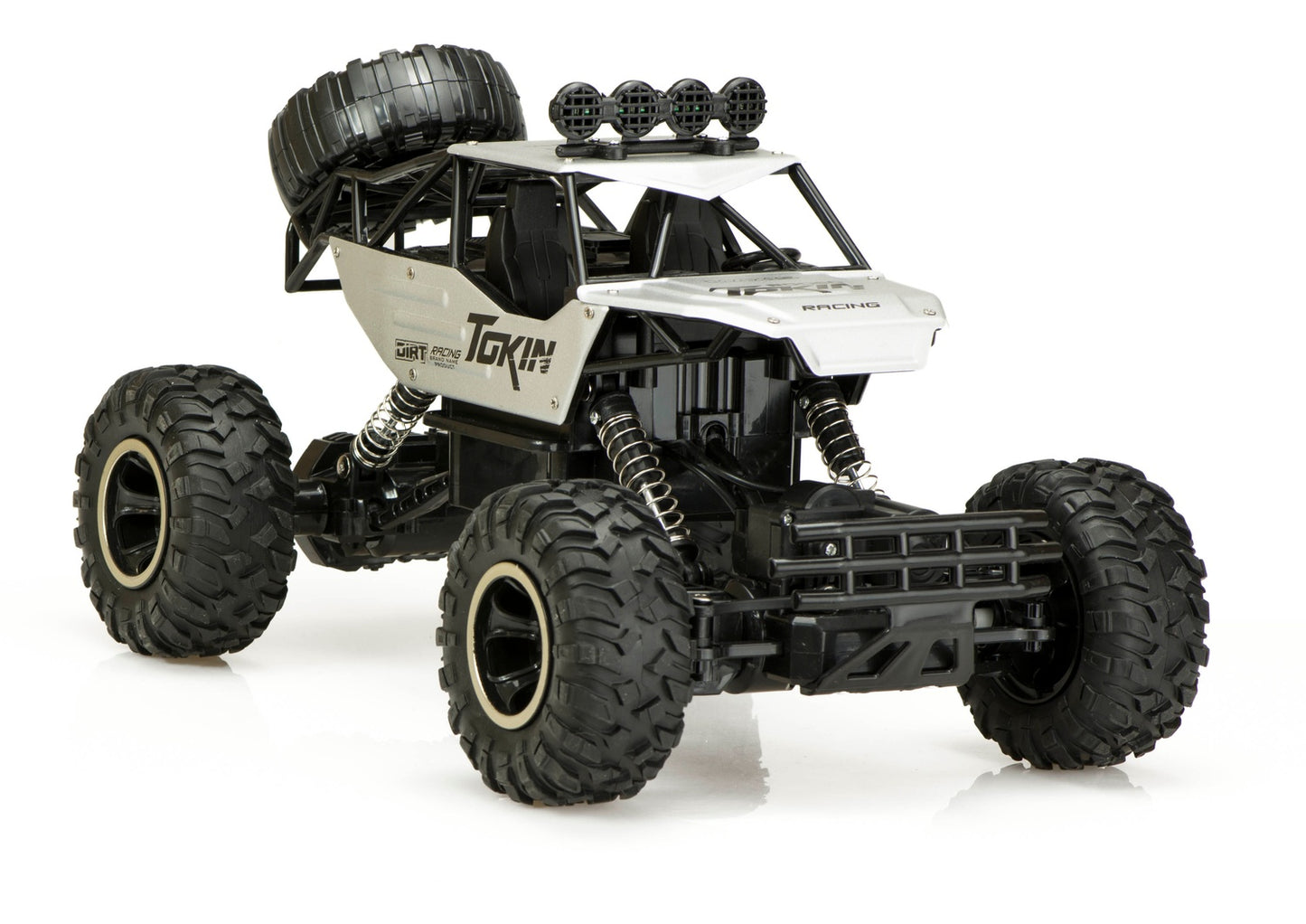 RC car Rock Crawler 1:12 4WD METAL silver