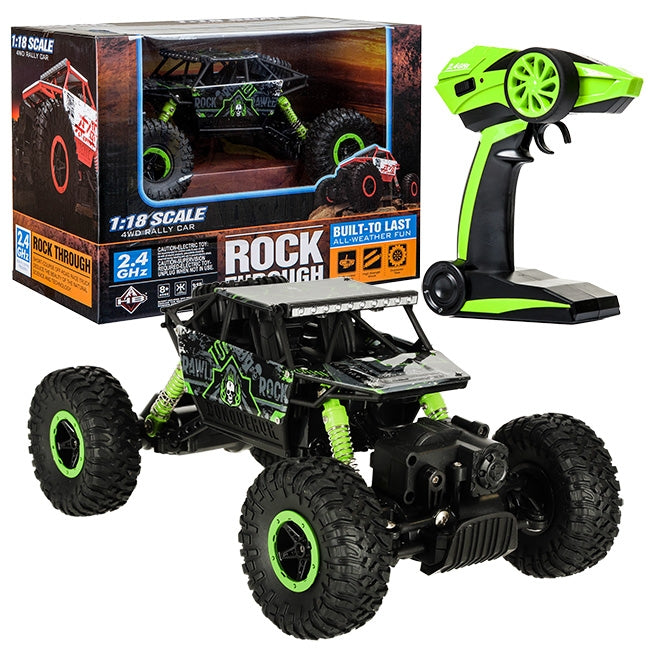 RC car Rock Crawler HB 2.4GHz 1:18 green