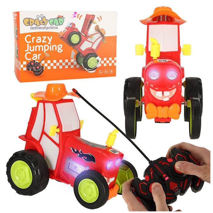 RC remote control tractor jumping tractor dancing sound