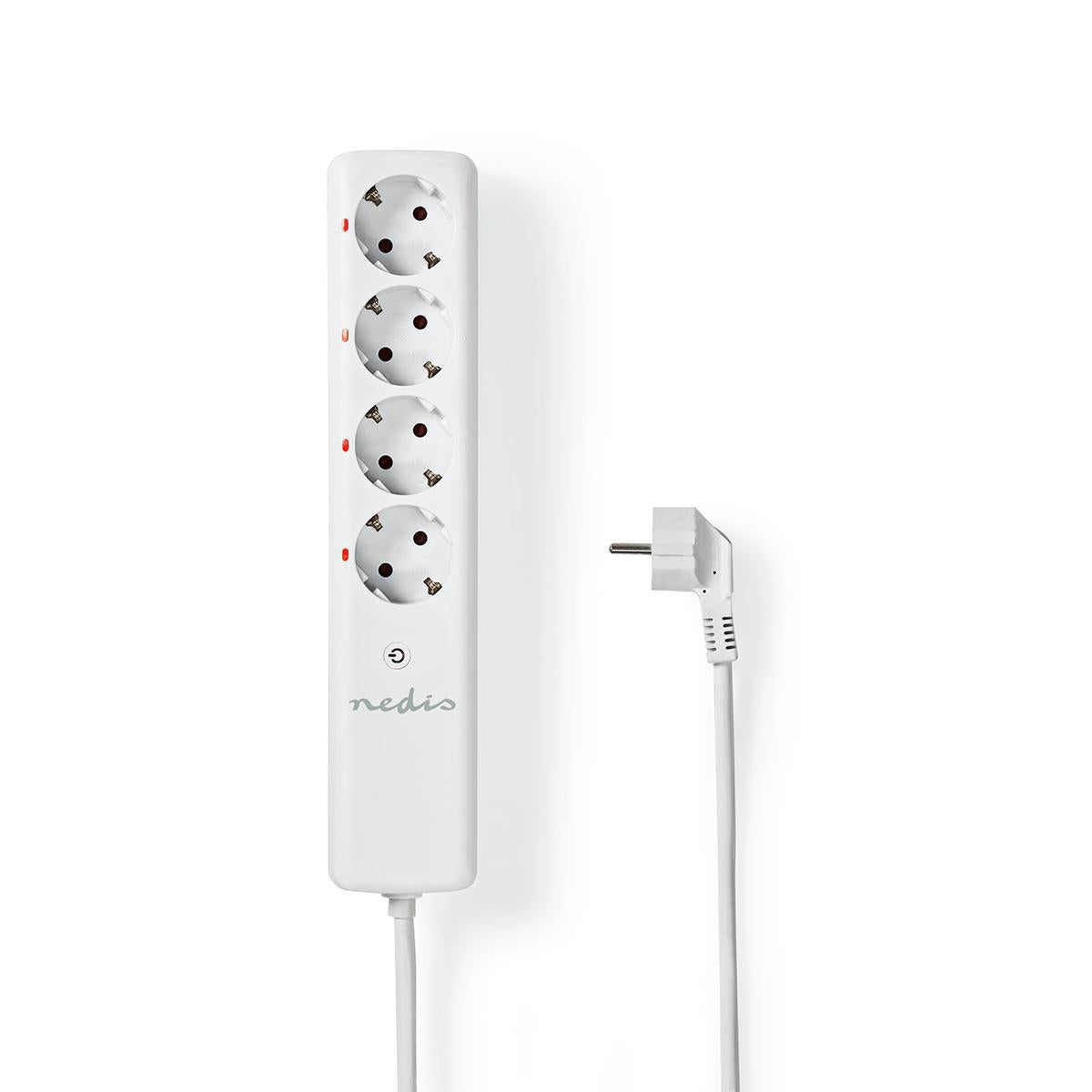 RF Plug | 433 MHz | 3680 W | Earthed plug / Type F (CEE 7/7) | White