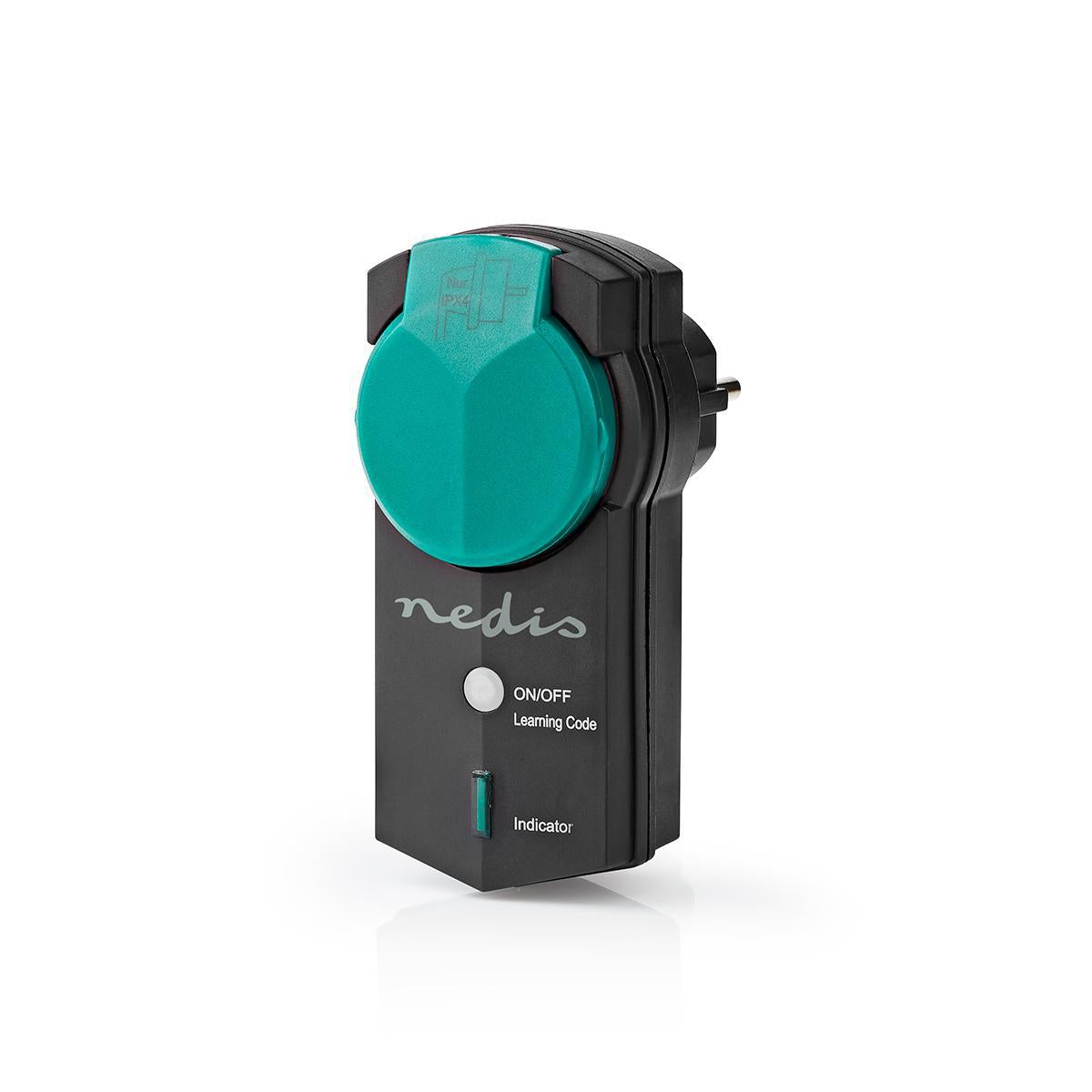 RF Plug | Mesh / 433 MHz | IP44 | 3680 W | Earthed plug / Type F (CEE 7/7) | -20 - 50 °C | Green / Black