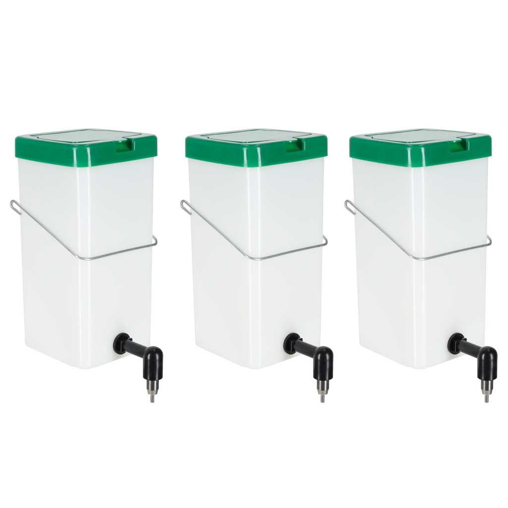 Rabbit Rodent Drip Drinkers Set, 1L, 3-Pack