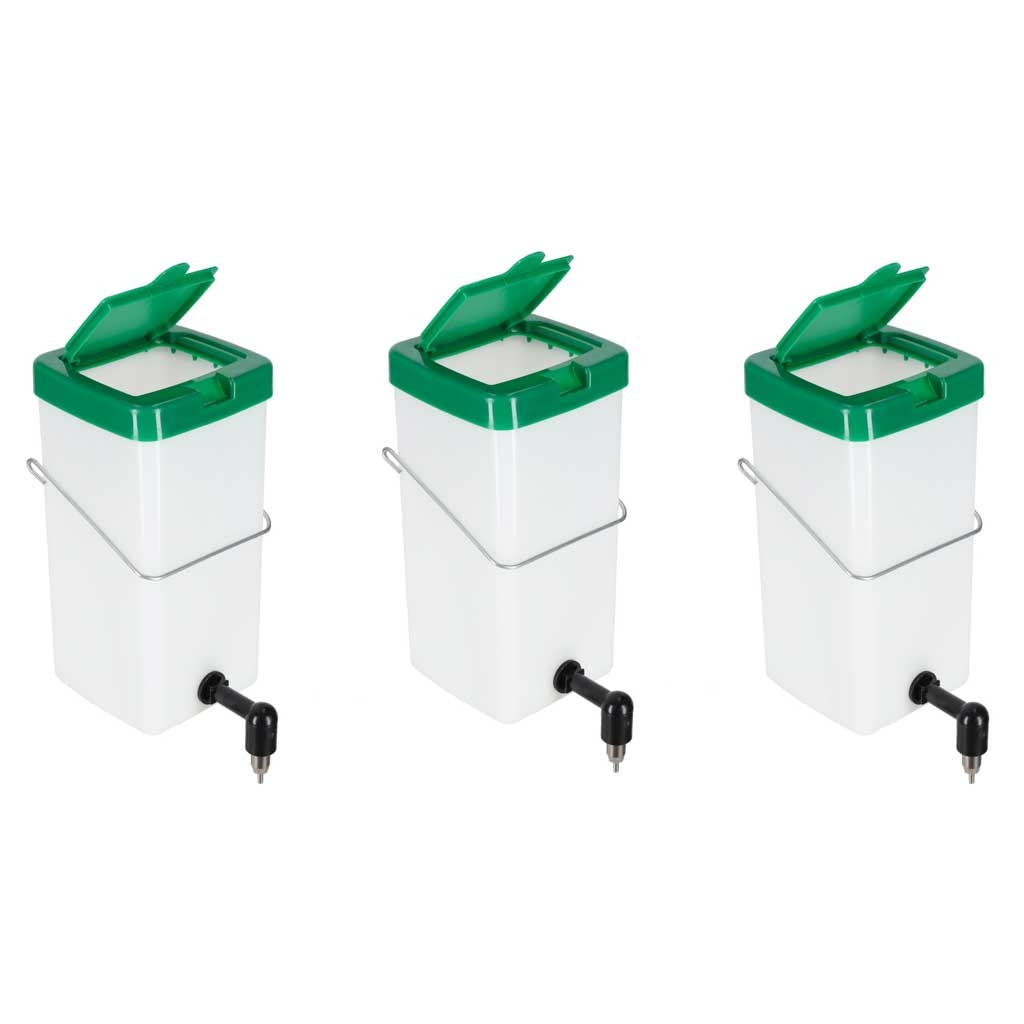Rabbit Rodent Drip Drinkers Set, 1L, 3-Pack