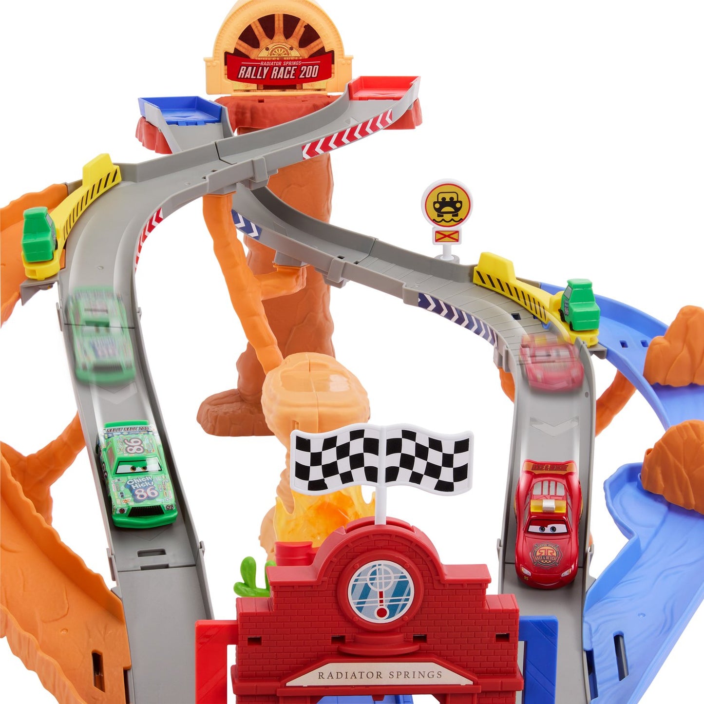 Cars Race & Rescue Playset with Lightning & Friends