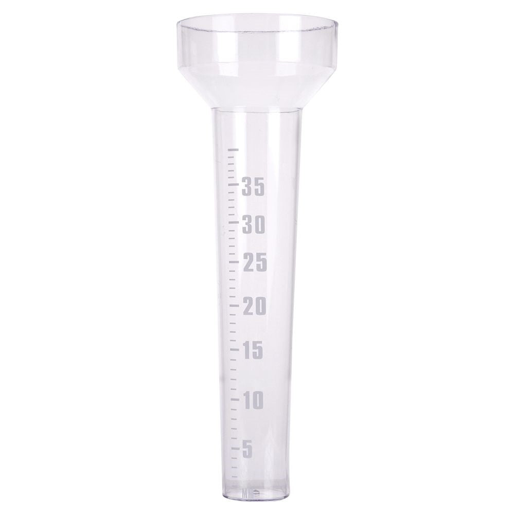 Rain Gauge with Pole Mount and Clear Scale for Accurate Measurements