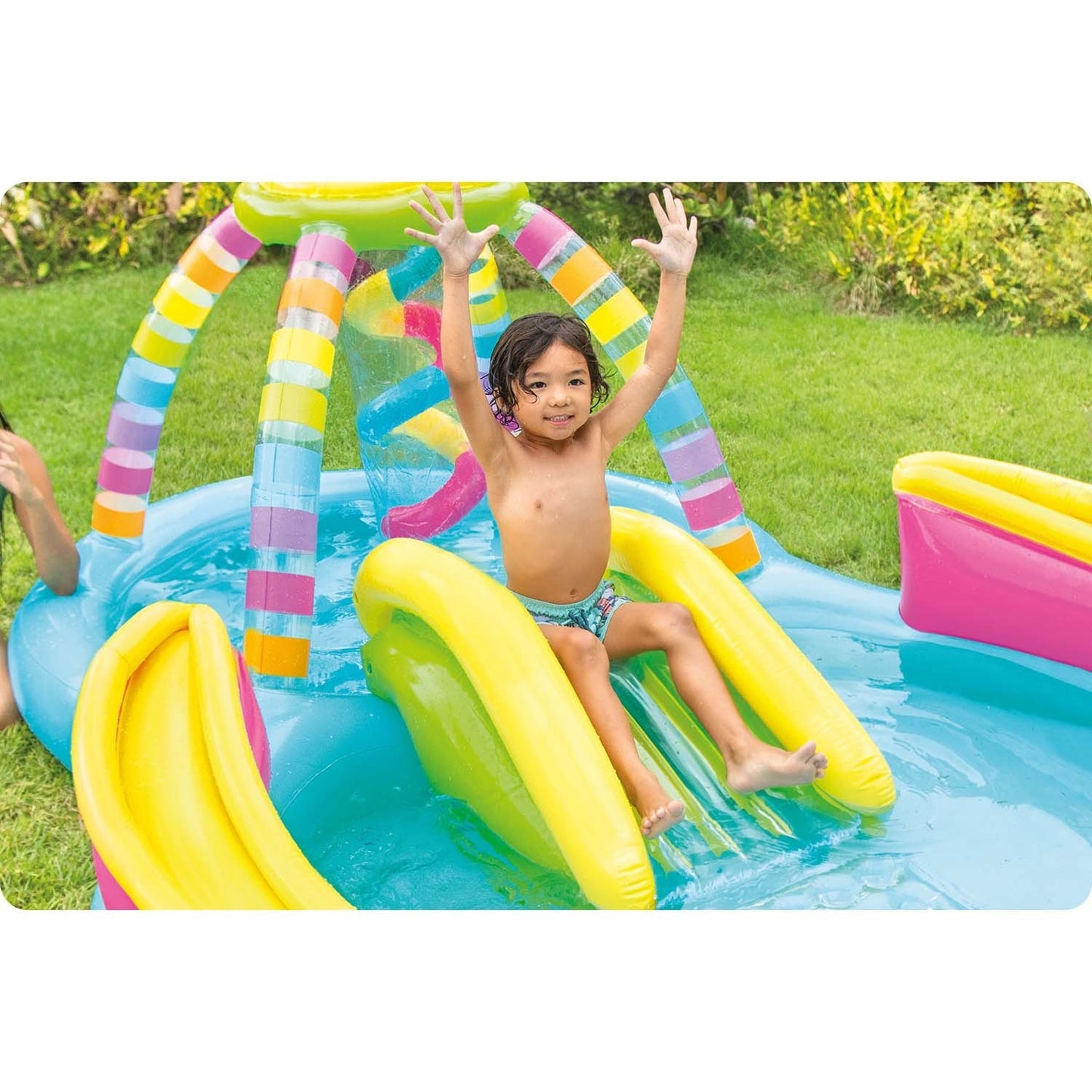 Rainbow Intex 56137 inflatable playground