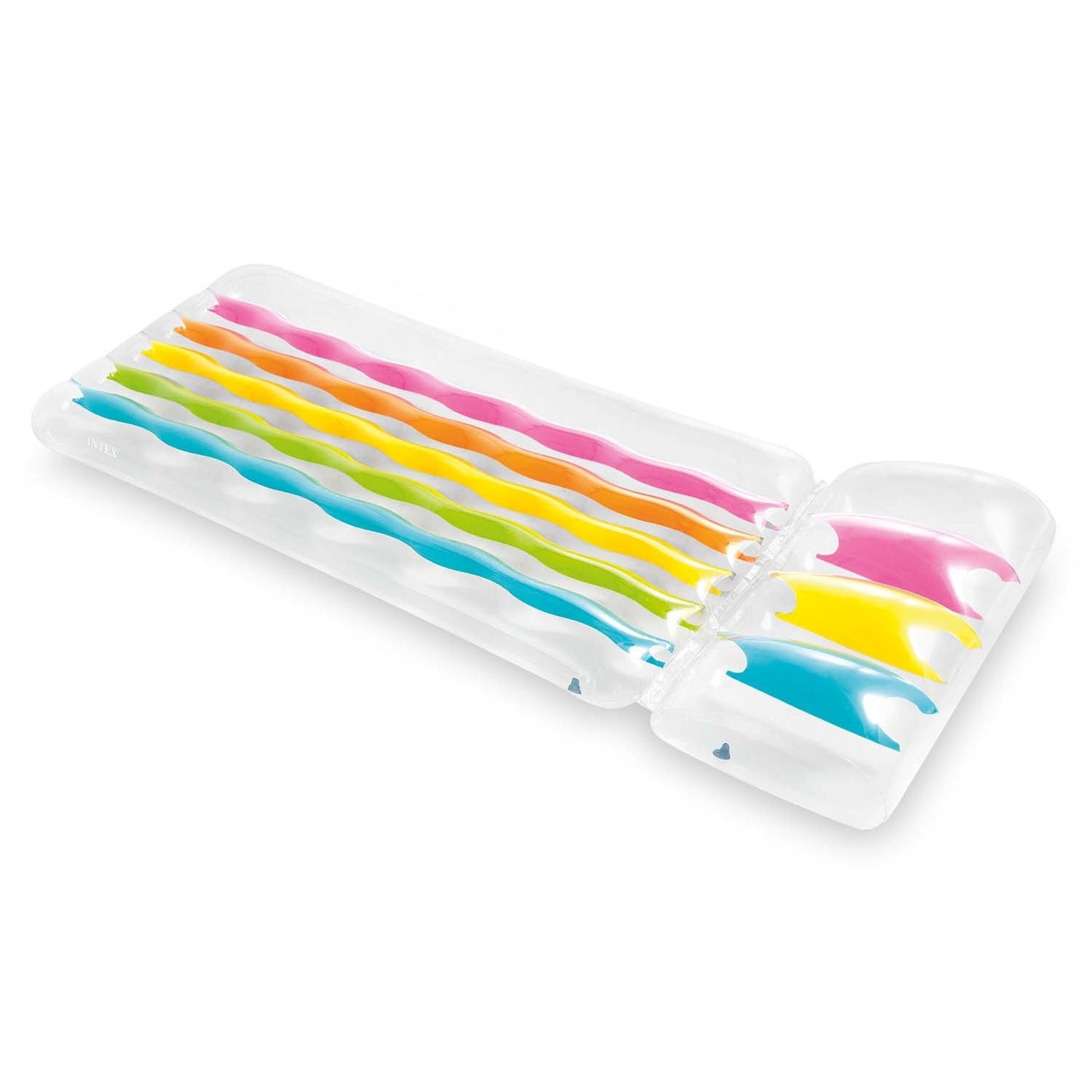 Rainbow swimming mattress 203 x 84 cm INTEX 58724