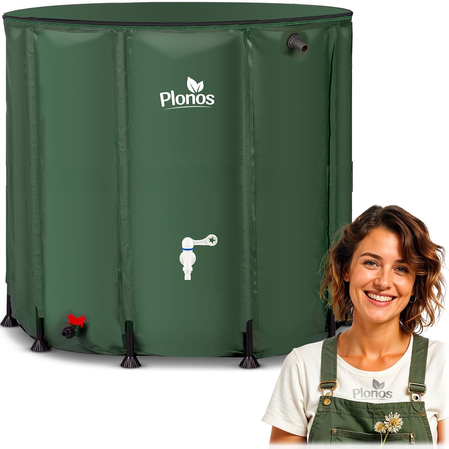 Rainwater tank 1000 l Plonos PL-523