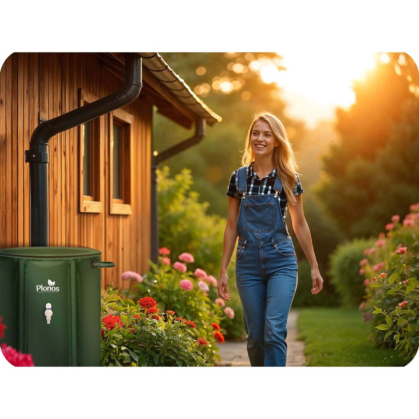 Rainwater tank 200 l Plonos PL-520