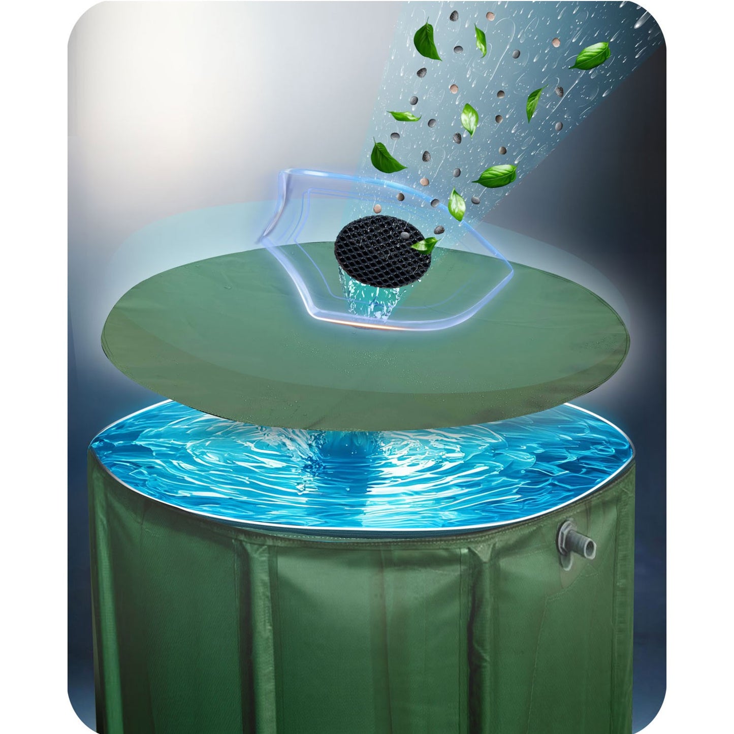 Rainwater tank 200 l Plonos PL-520