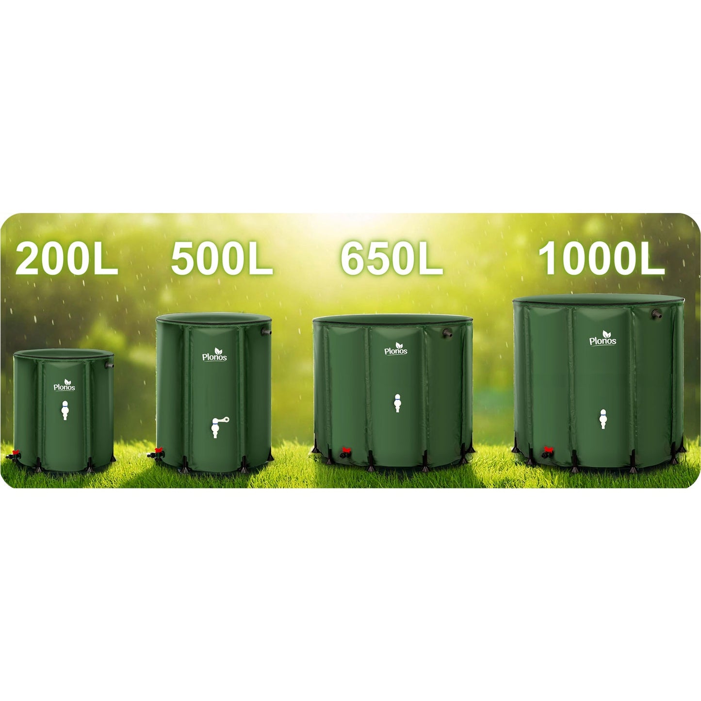 Rainwater tank 200 l Plonos PL-520