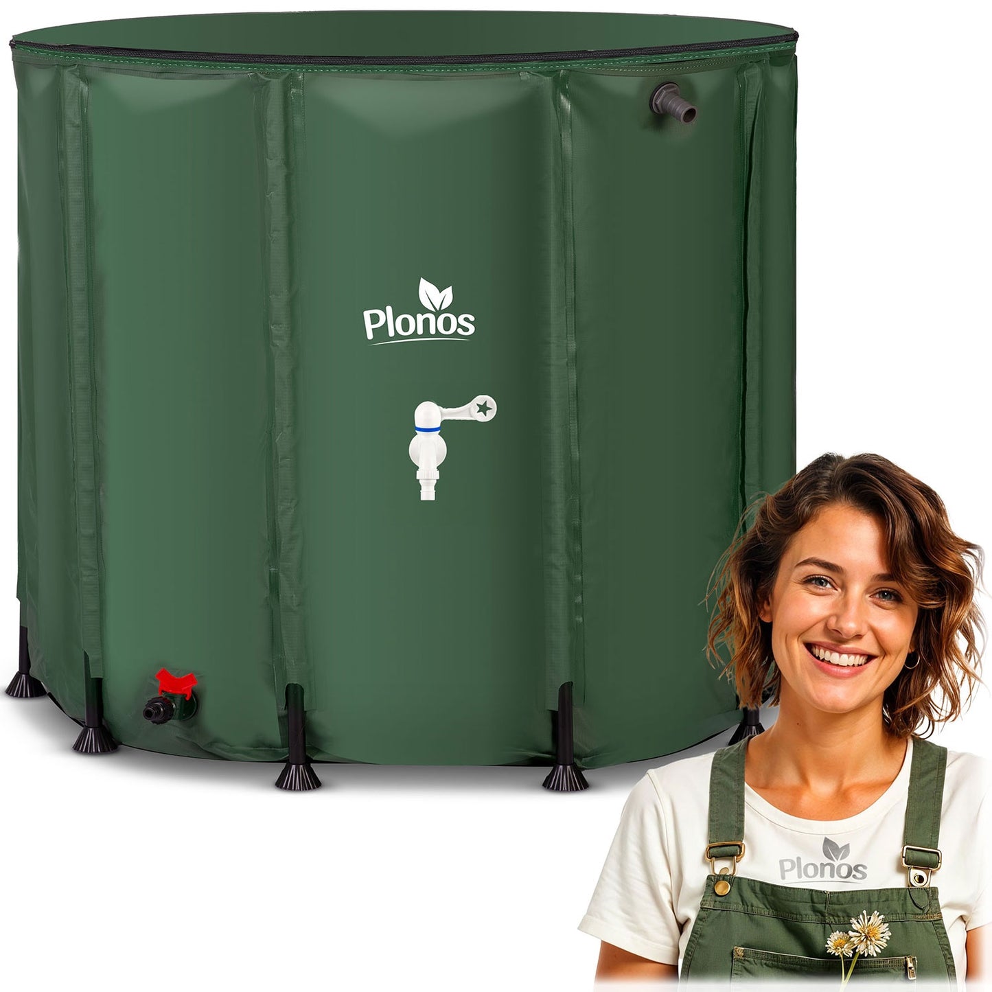 Rainwater tank 650 l Plonos PL-522