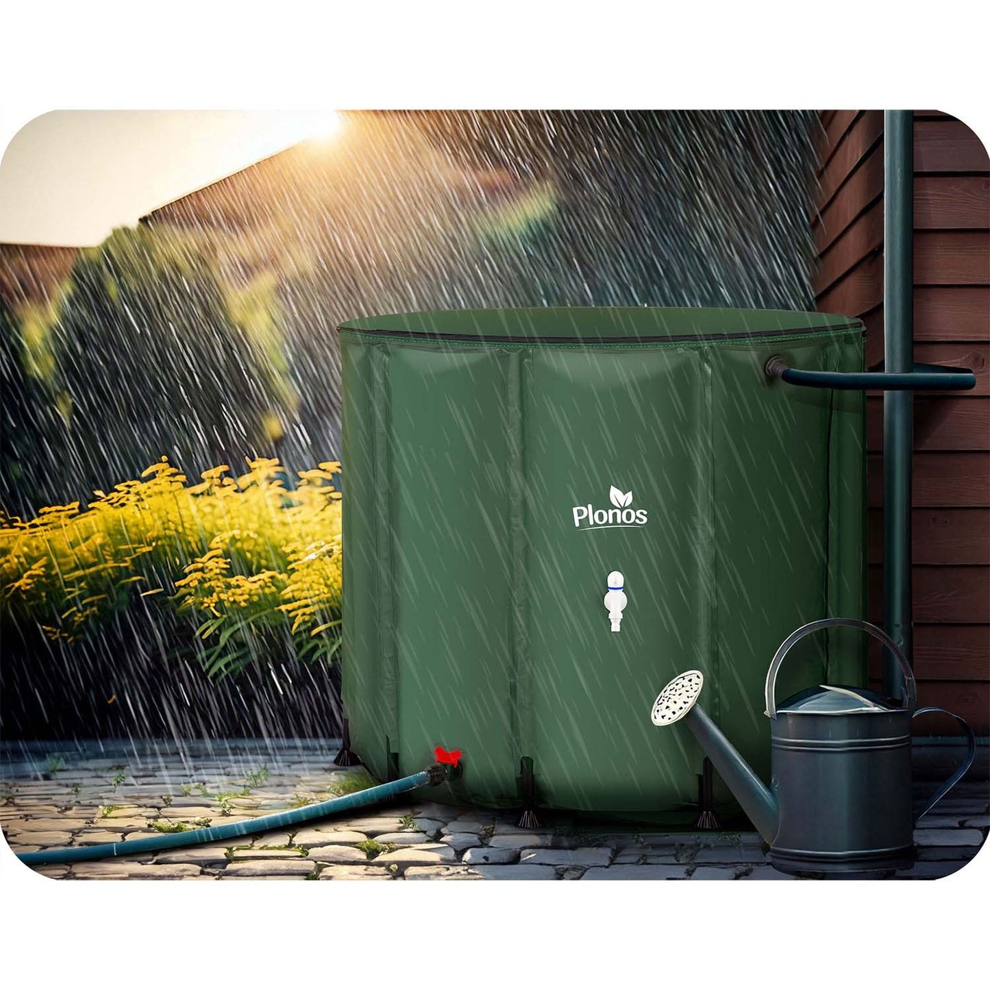 Rainwater tank 650 l Plonos PL-522