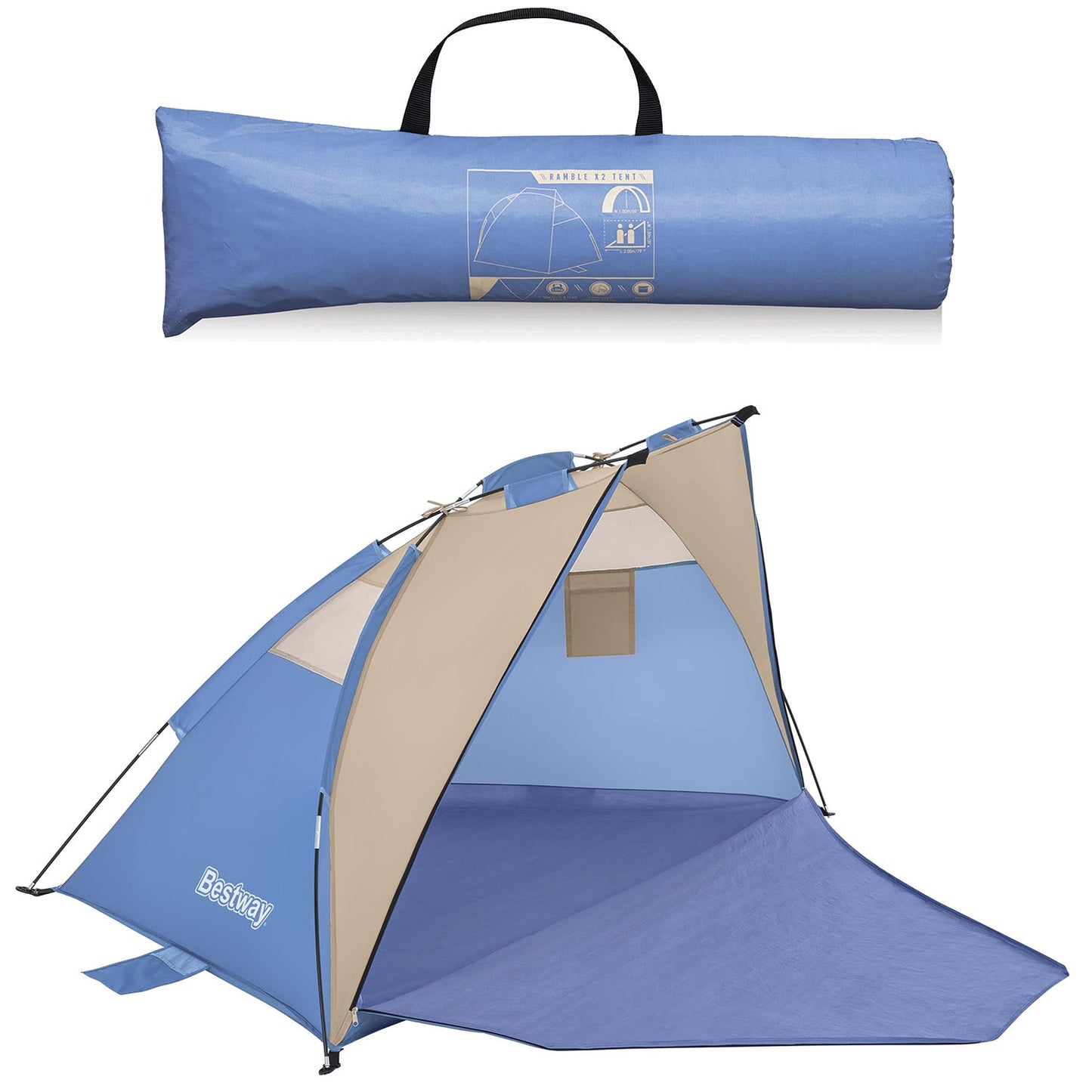 Ramble X2 tourist tent 100 x 200 x 100 cm Bestway 68001