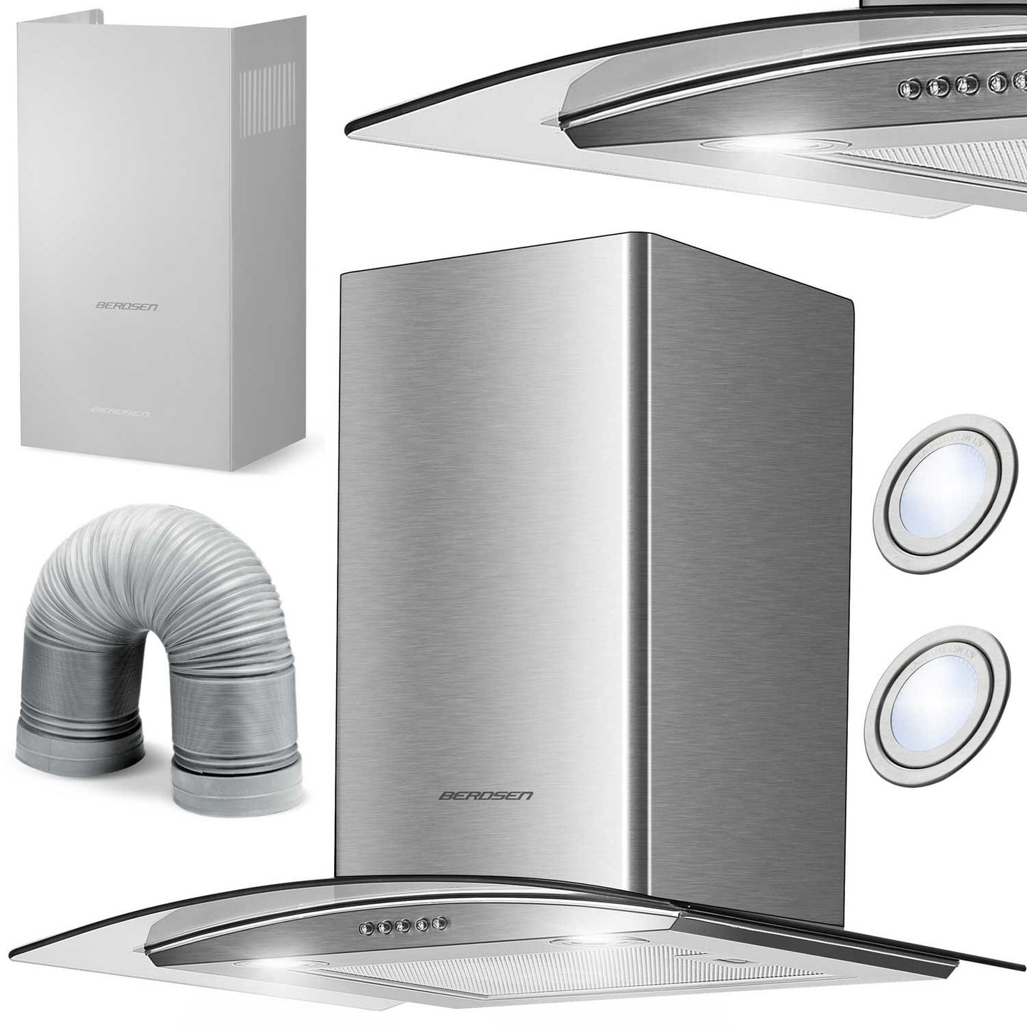 Range hood 60 cm Berdsen BT-202