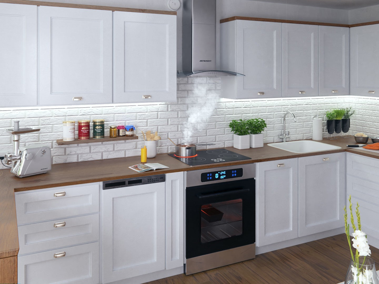 Range hood 60 cm Berdsen BT-202