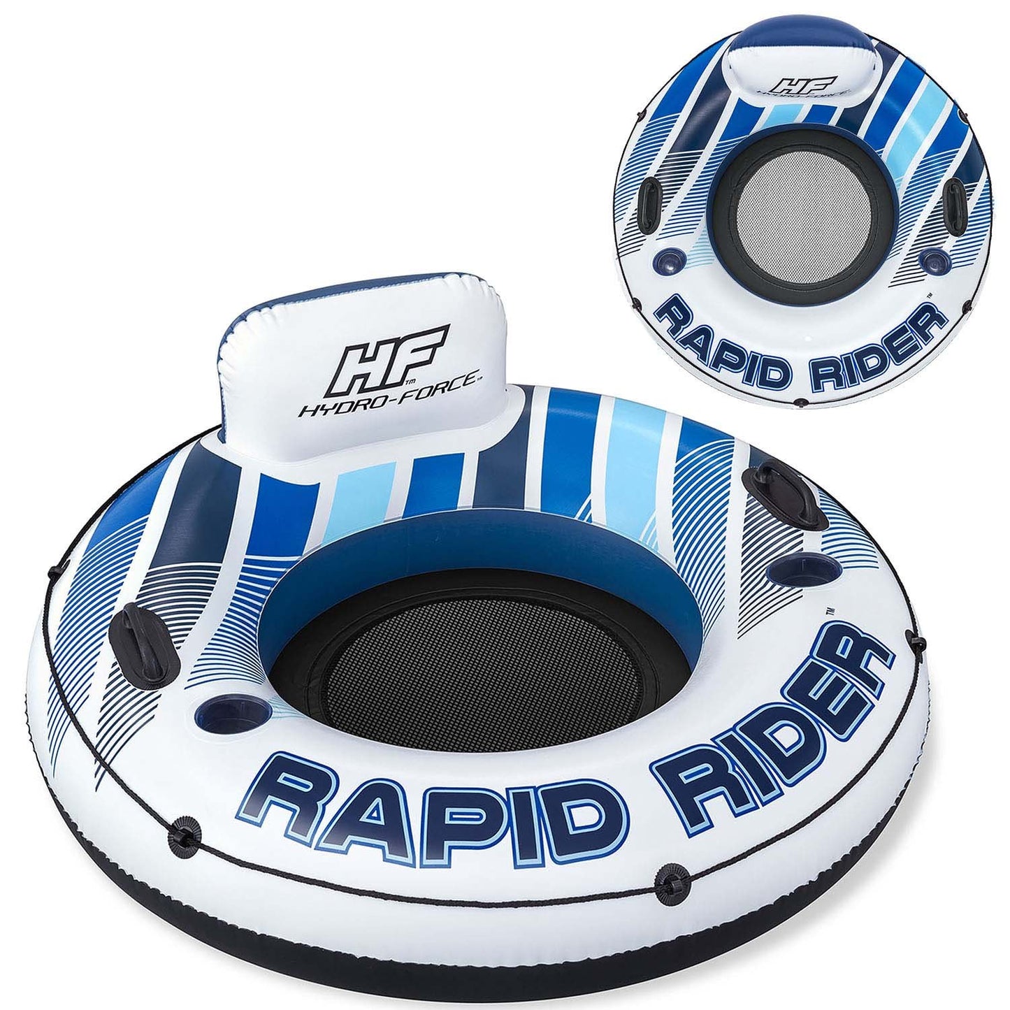 Rapid Rider swimming ring diameter 135 cm 2 Bestway 43116 handles