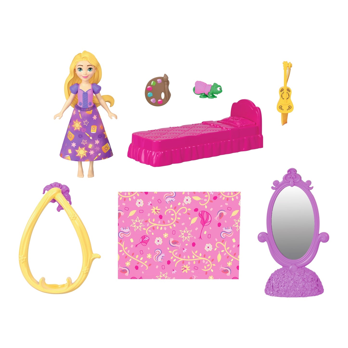 Rapunzel Stacking Castle with Doll and Accessories