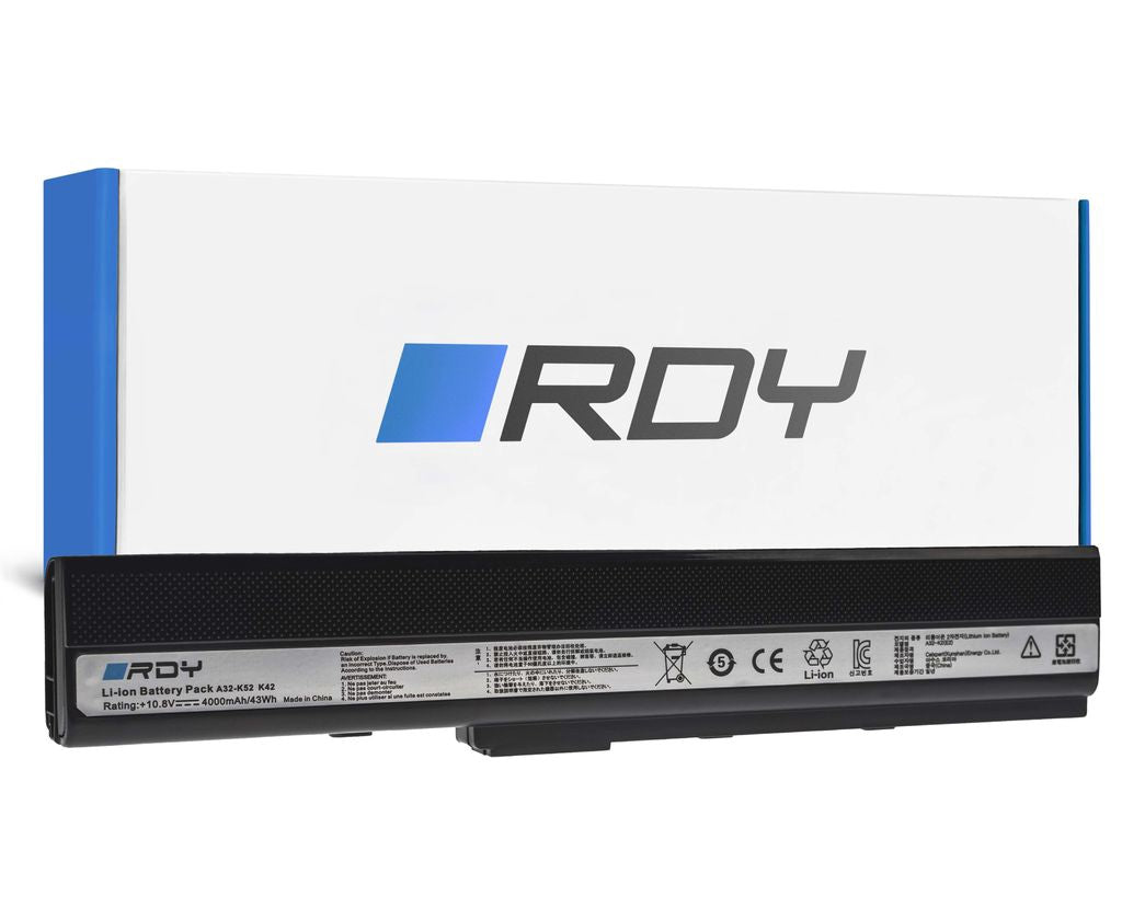 Rdy Batteri A32-K52 För Asus A52 A52F A52N K42 K52 K52D K52F K52J