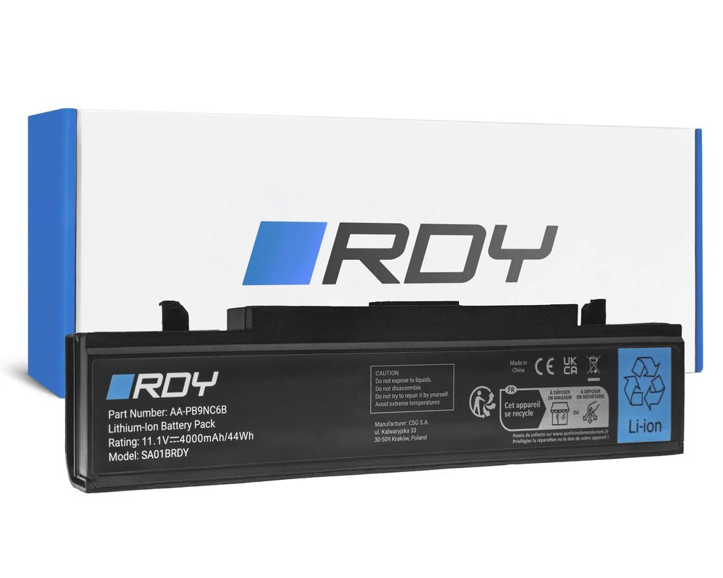 Rdy-batteri Aa-Pb9Nc6B Aa-Pb9Ns6B för Samsung R519 R522 R530 R540 R580 Etc