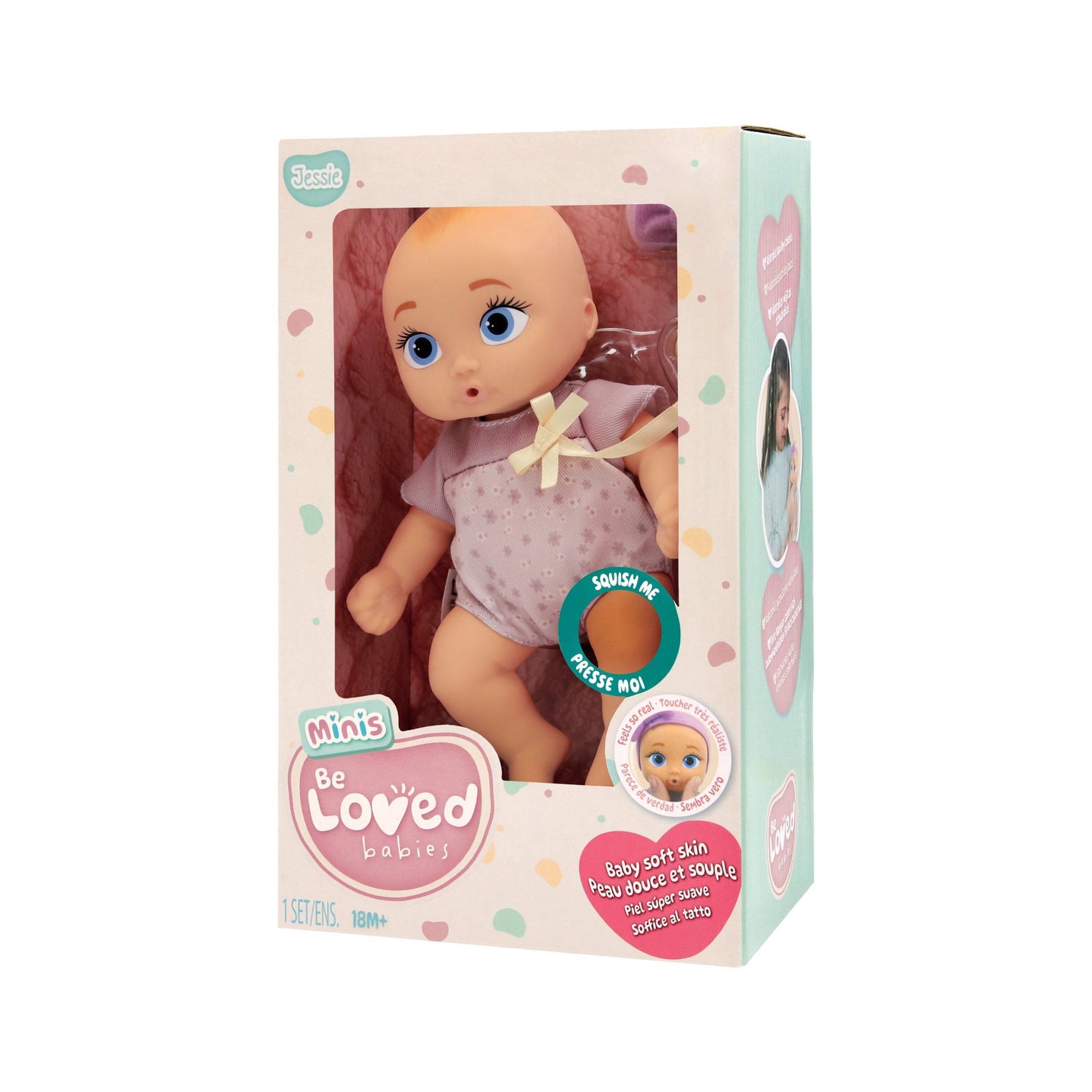 Realistic 21cm Baby Doll with Outfit & Pacifier