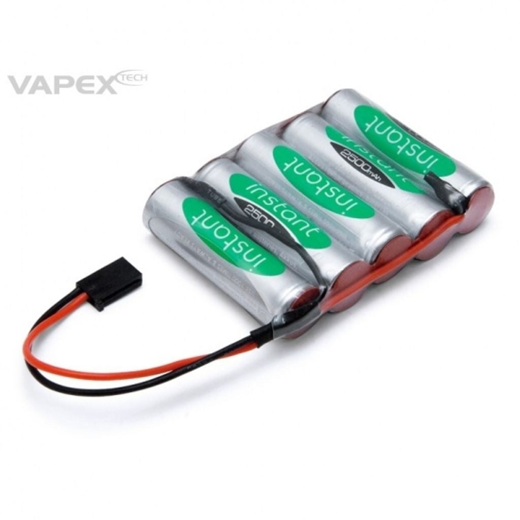 Receiver rack 6V 2500mAh NiMH Instant Flat