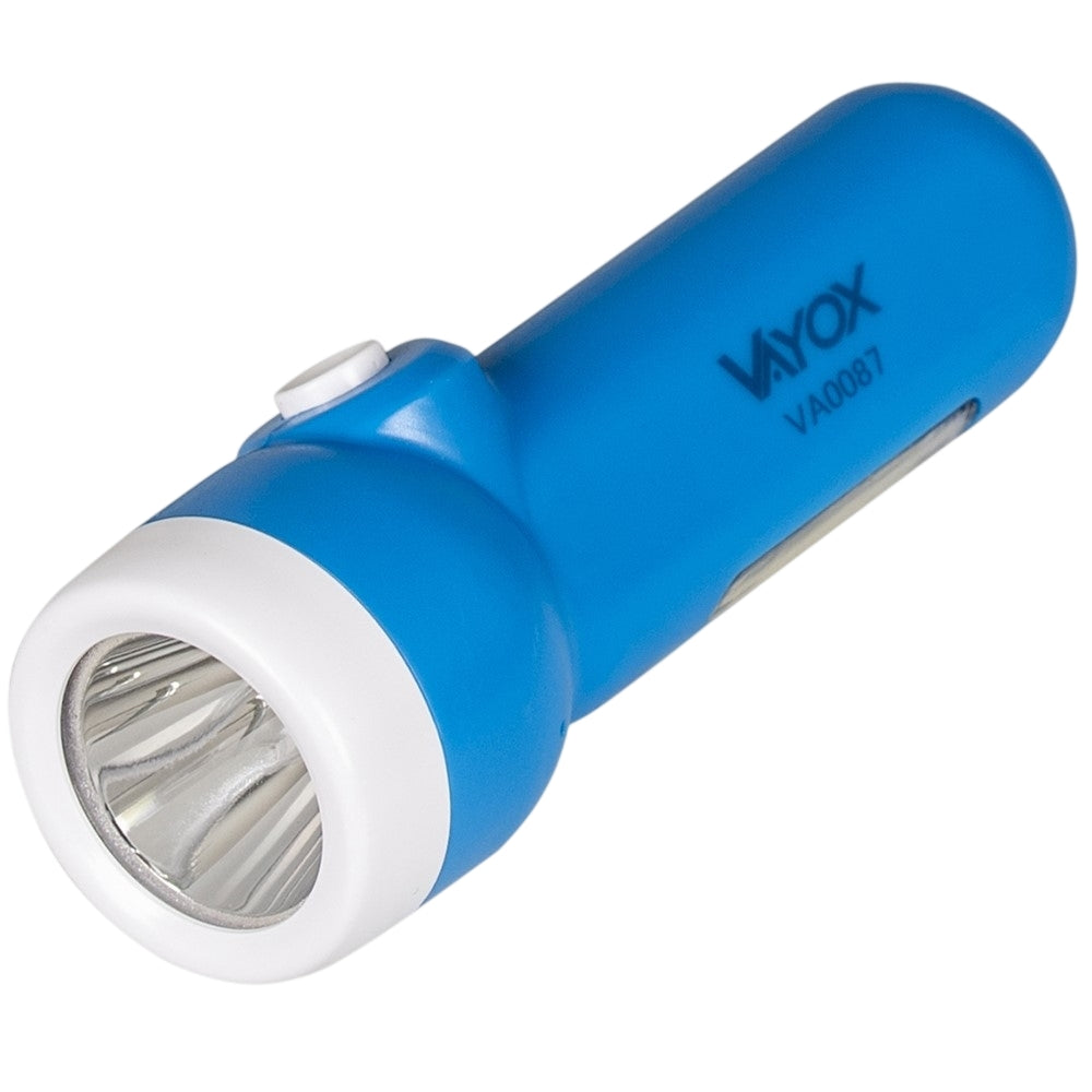 Rechargeable 2-in-1 torch with side light