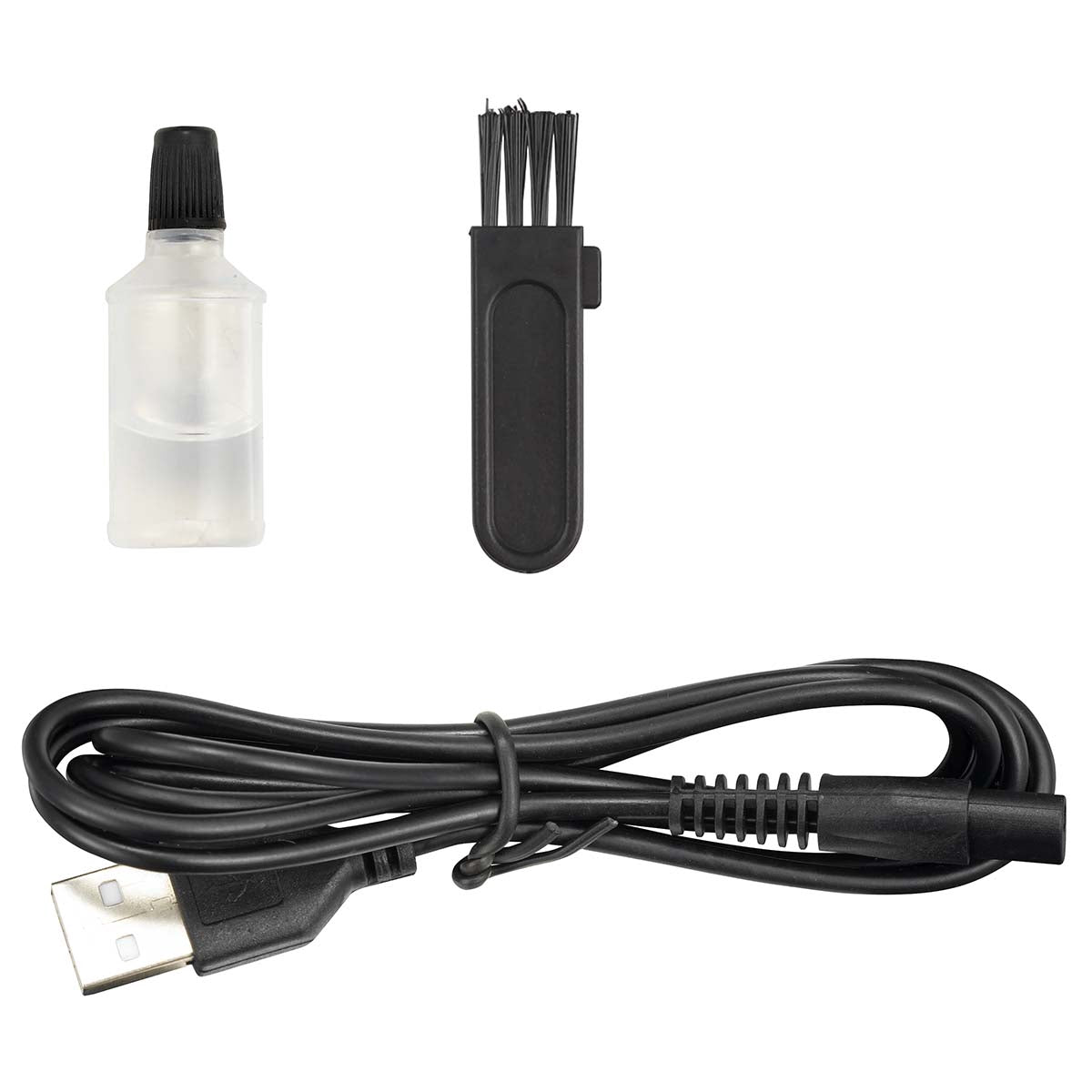 Rechargeable Beard & Body Trimmer with 4 Combs, Black