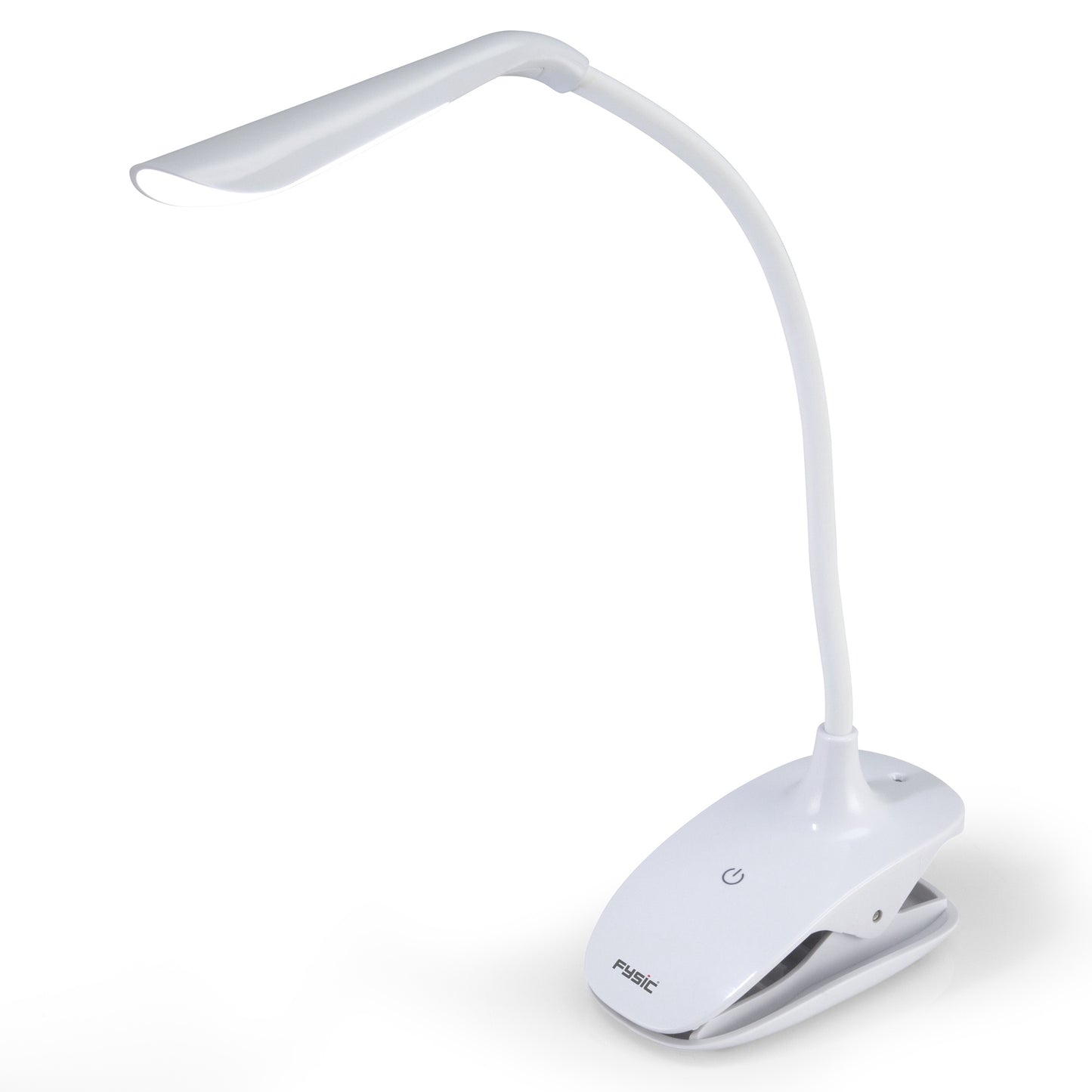 Rechargeable LED Desk Lamp with Clamp, Adjustable Light