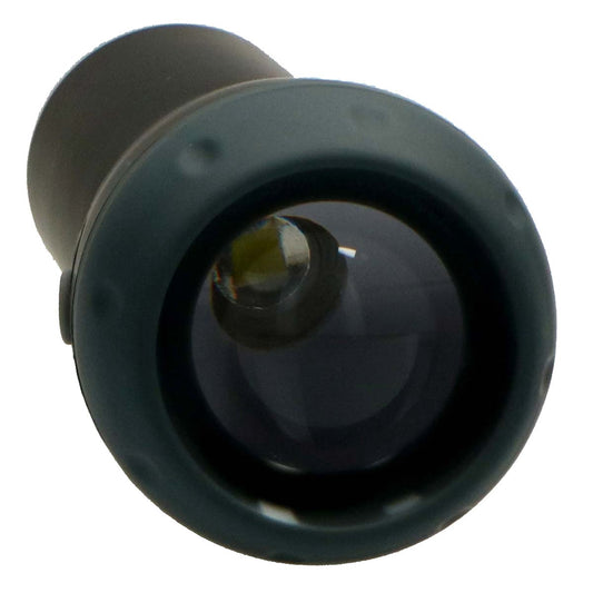 Rechargeable LED Flashlight with Auto Night Light, Black