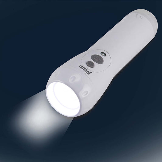 Rechargeable LED Flashlight with Auto Night Light Sensor