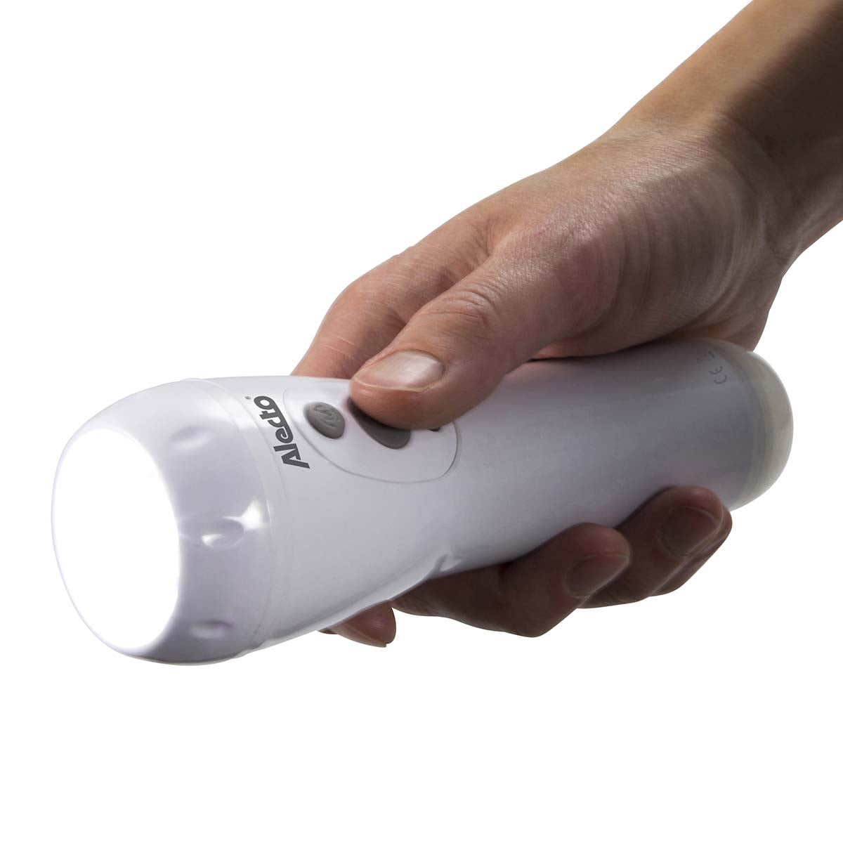 Rechargeable LED Flashlight with Auto Night Light Sensor