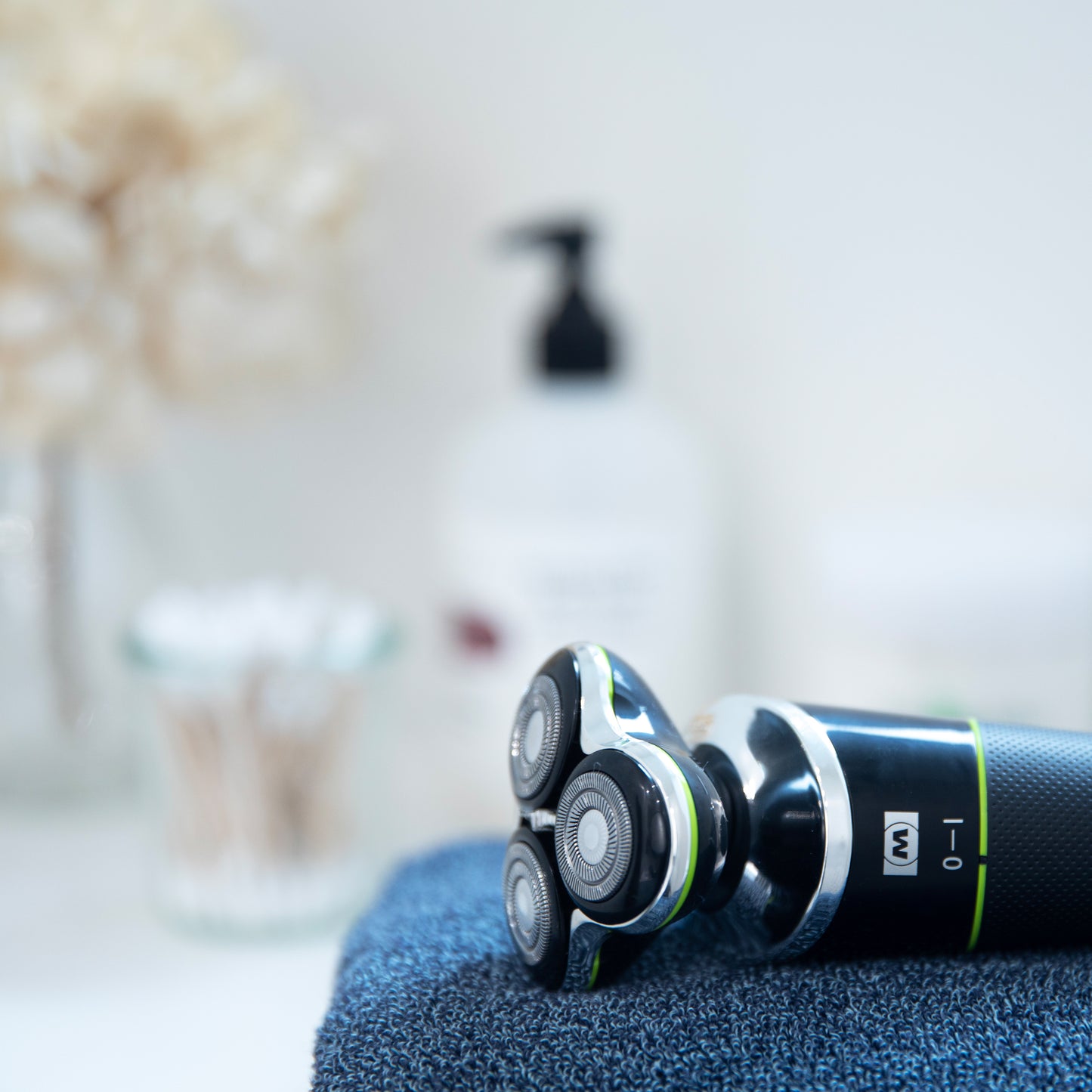Rechargeable Men's Shaver, 5W, Black, Wet & Dry Use