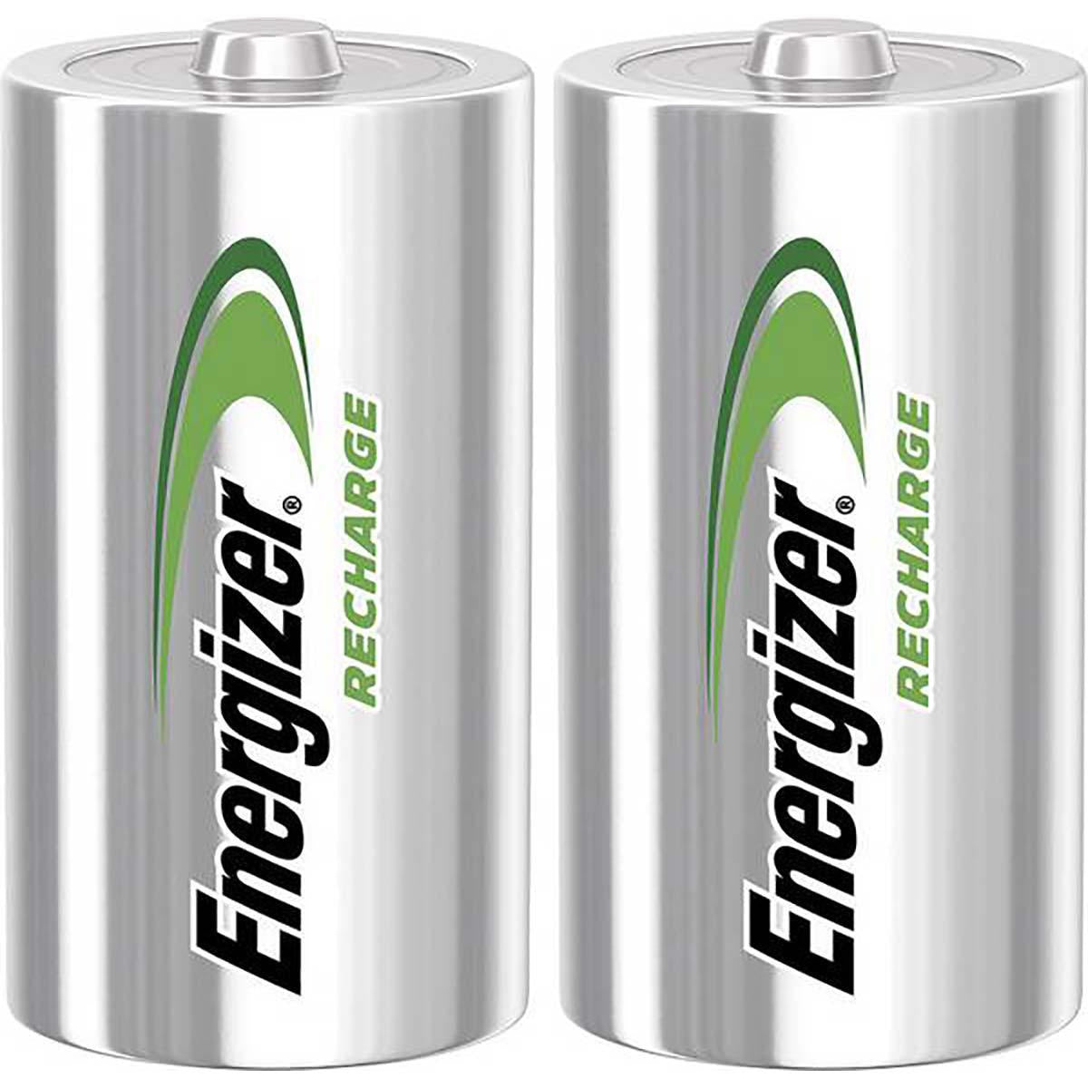 Rechargeable Ni-MH Battery C | 1.2 V DC | 2500 mAh | Preloaded | 2-Blister | HR14 | Silver
