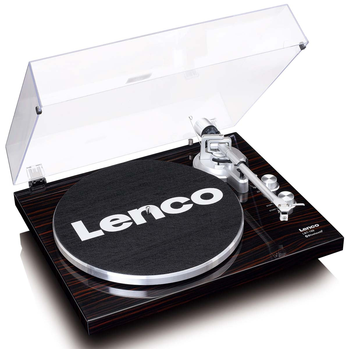 Record Player with Bluetooth® transmission Dark Brown
