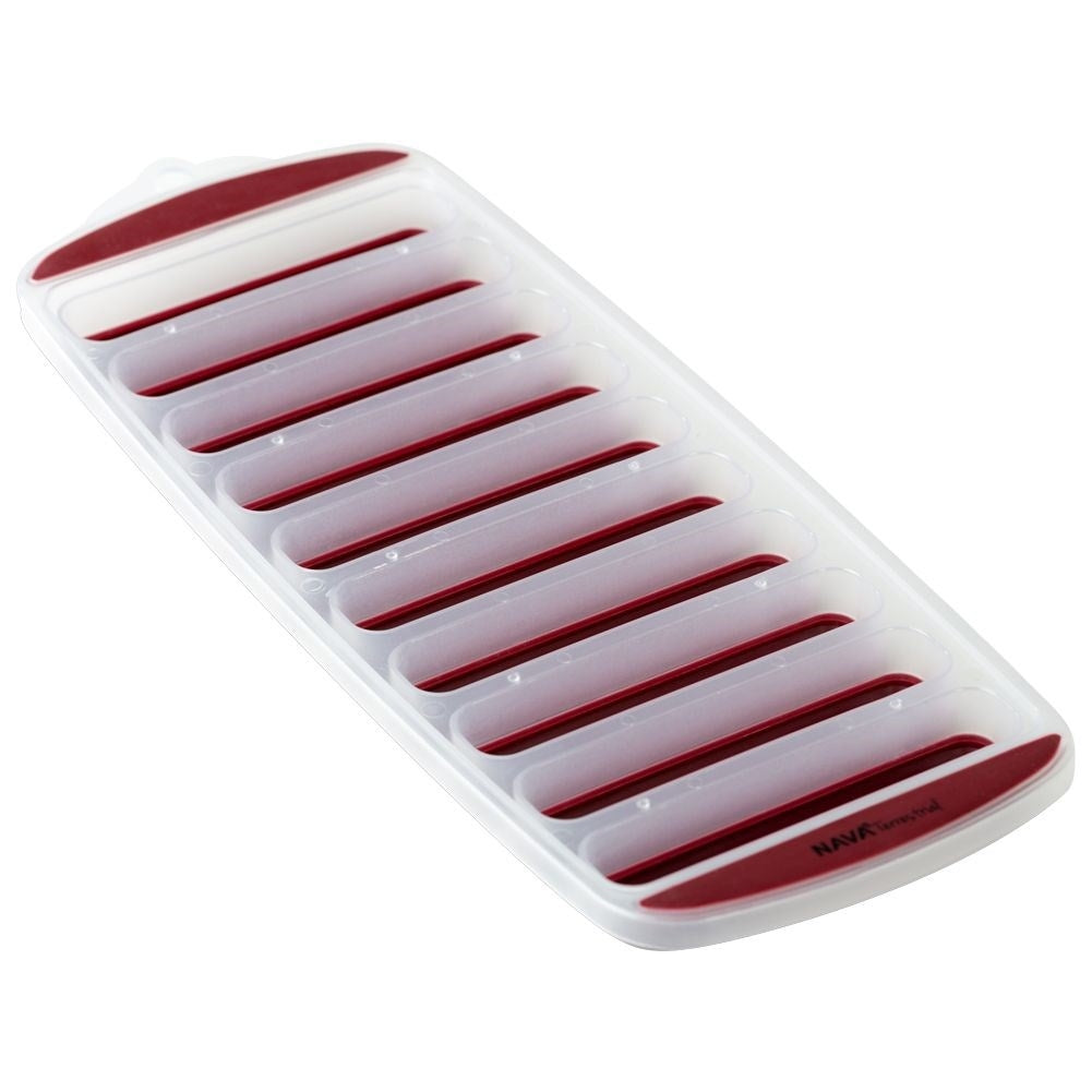 Rectangular Ice Mold with Silicone Bottom for Easy Ice Removal