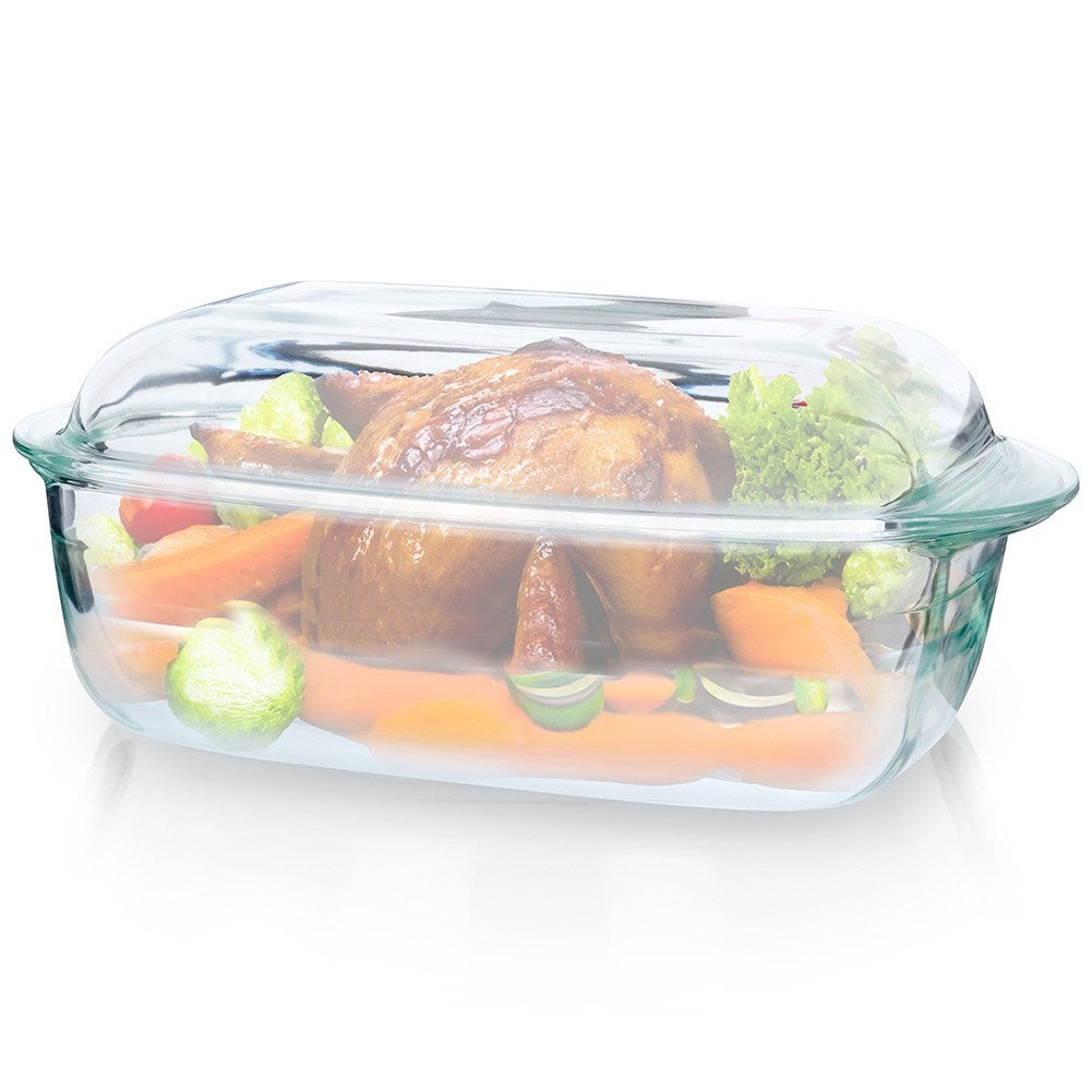 Rectangular Oven Form in Durable Ovenproof Glass