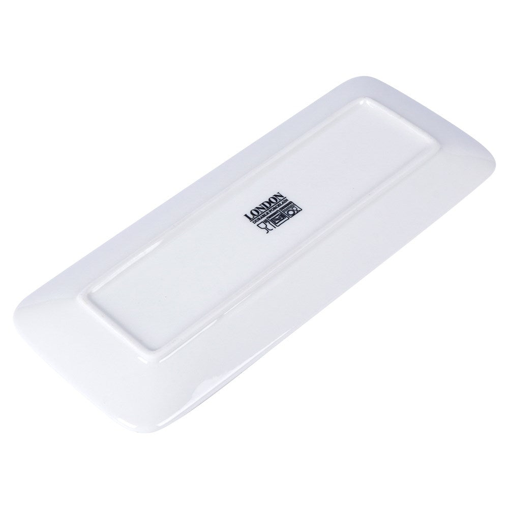 Rectangular Porcelain Plate, Dishwasher Safe
