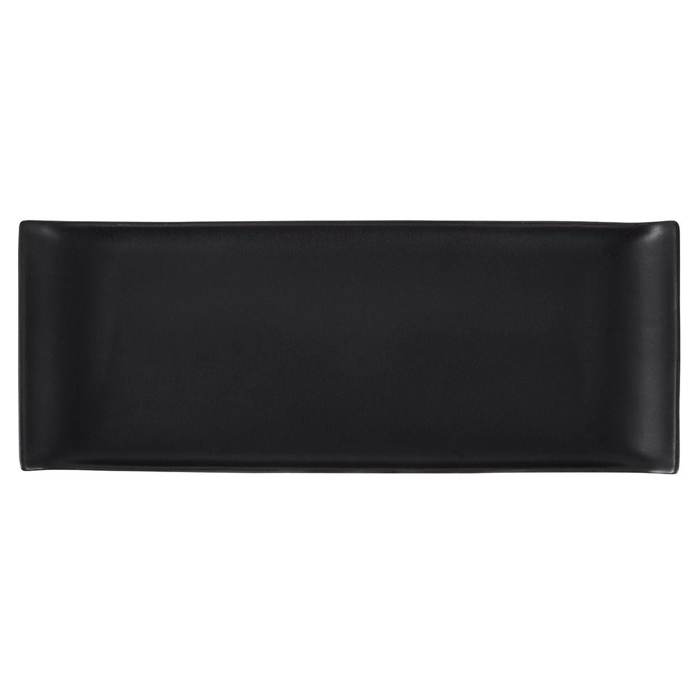 Rectangular ceramic plate for snacks - elegant and practical