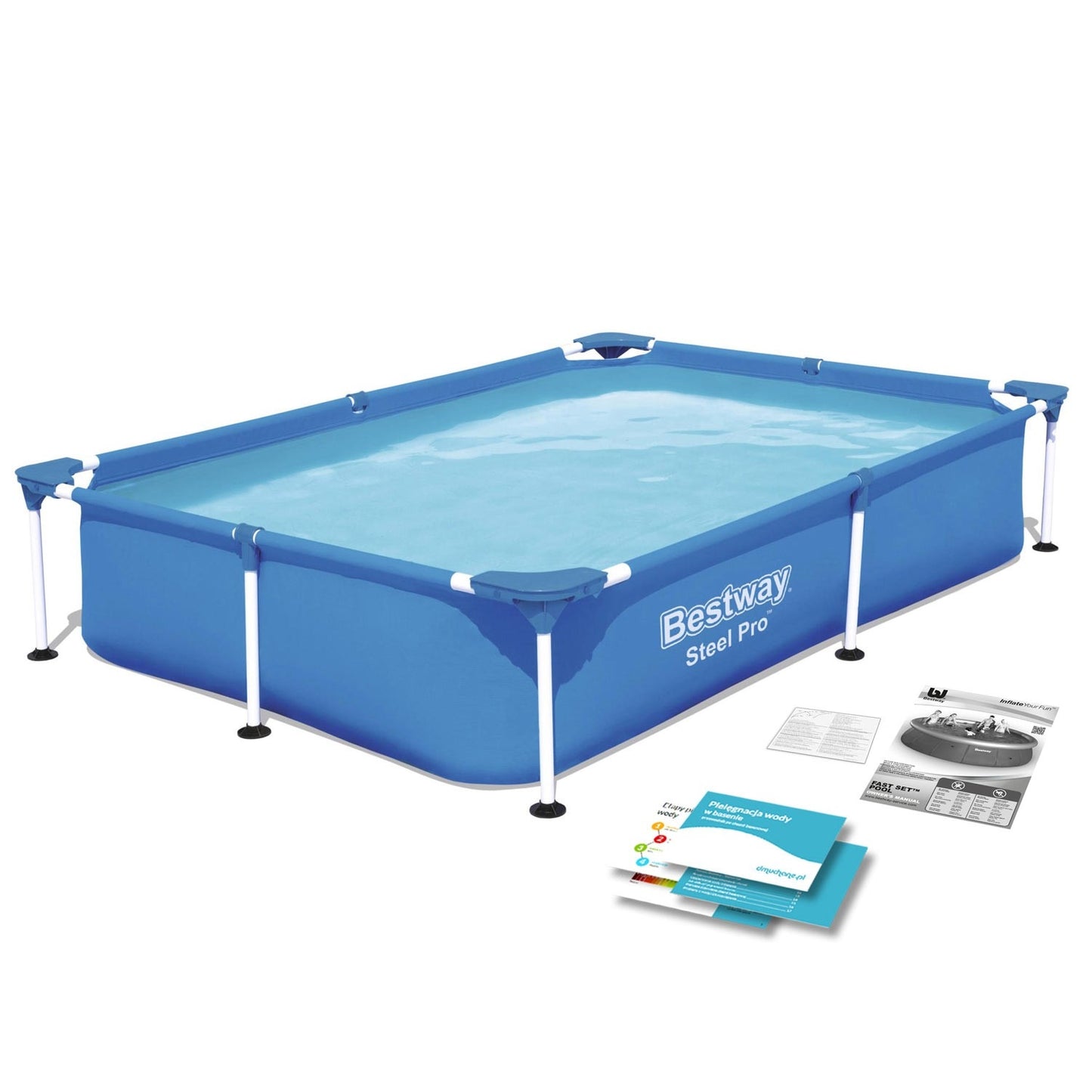 Rectangular frame pool 221x150x43 cm Bestway 56401