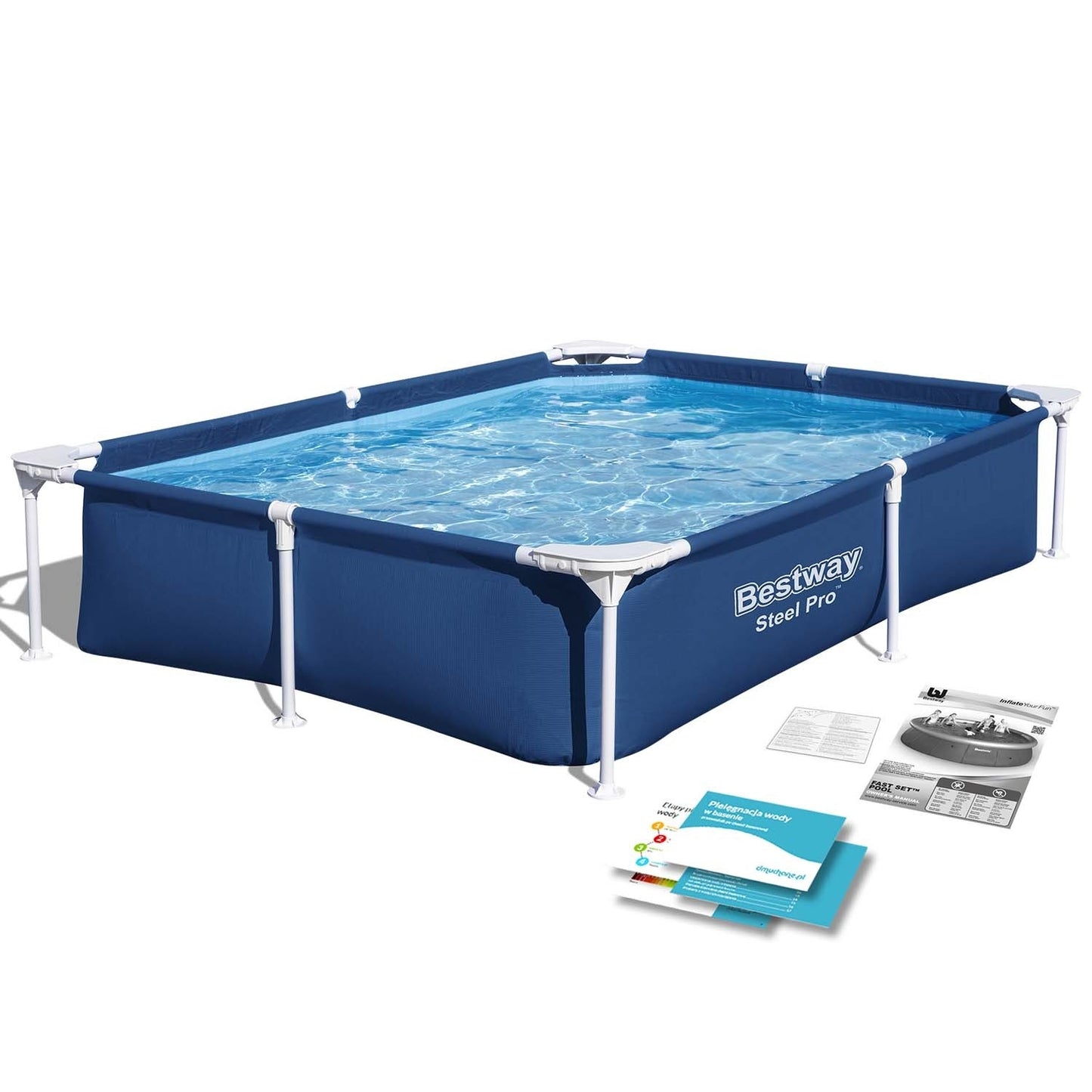 Rectangular frame pool 221x150x43 cm Bestway 56401N